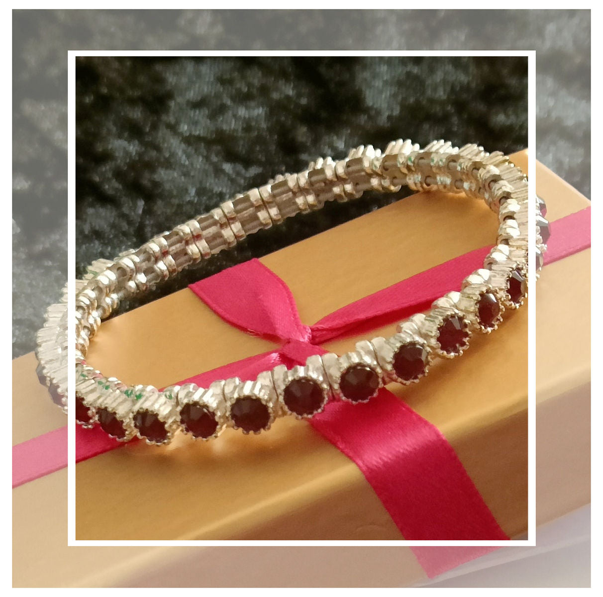 Avon Leona Birthstone Bracelet January