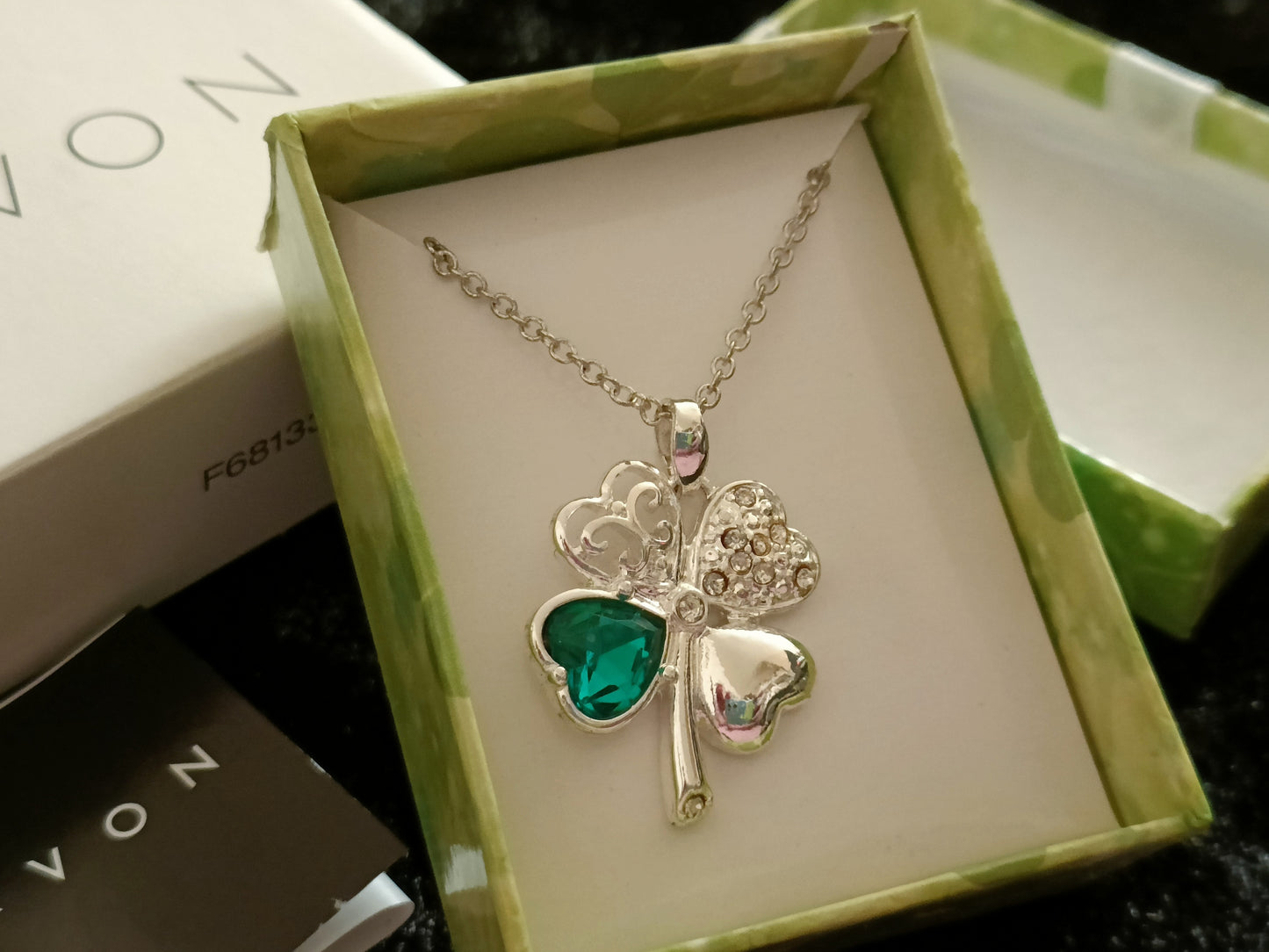 Avon Four Leaf Clover Necklace