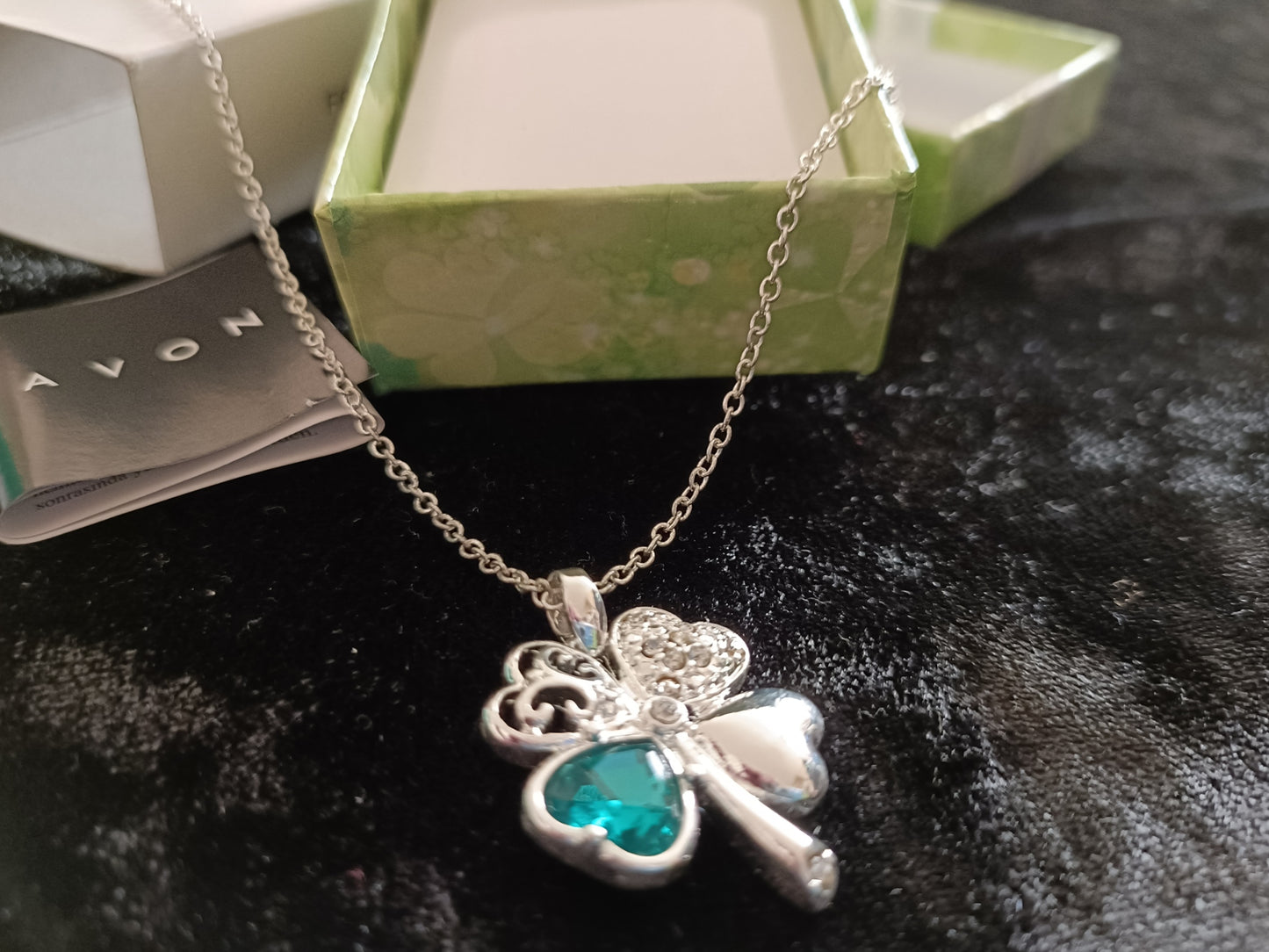Avon Four Leaf Clover Necklace