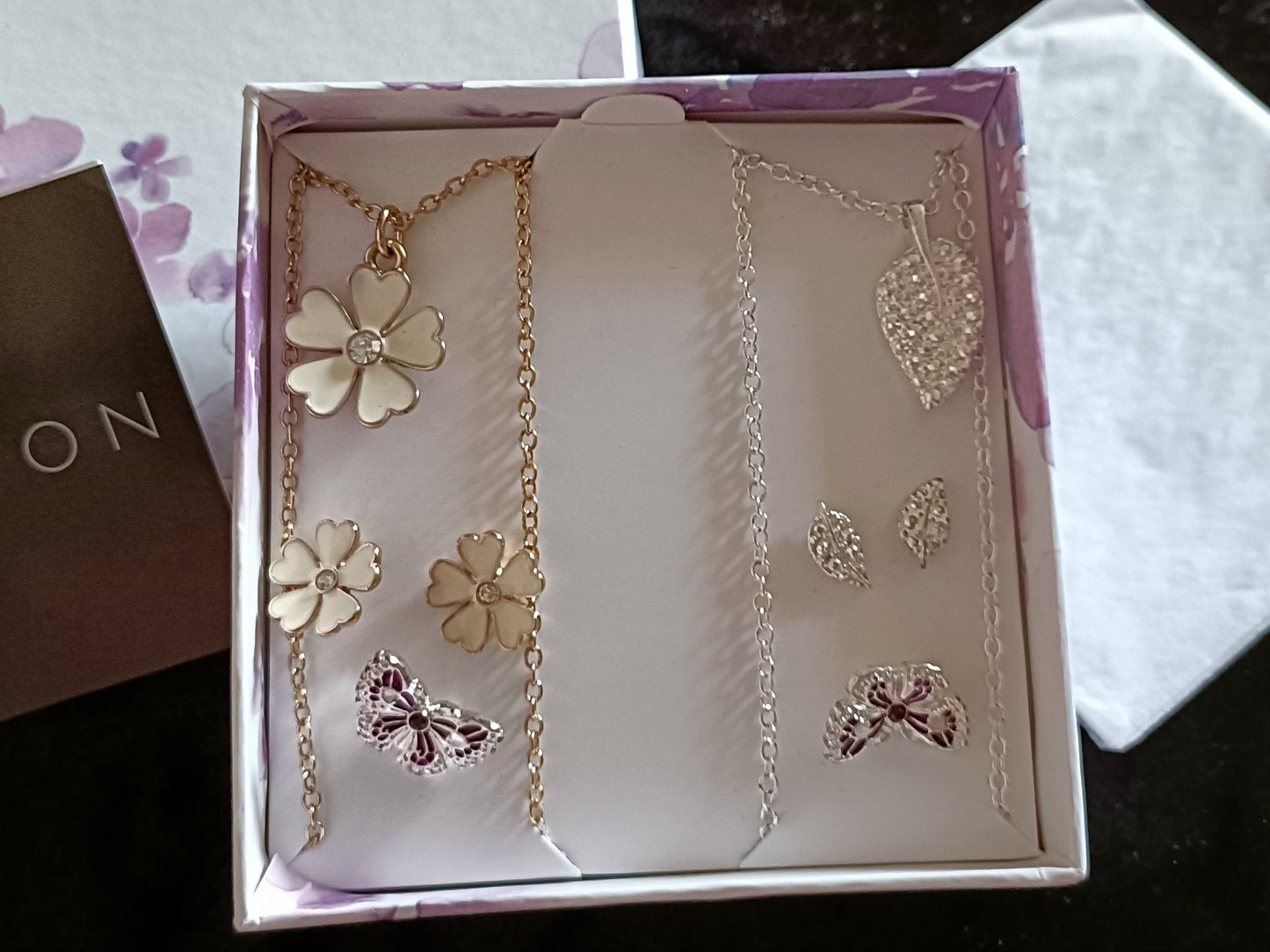 Avon 5 Piece Necklace and Earring Giftset