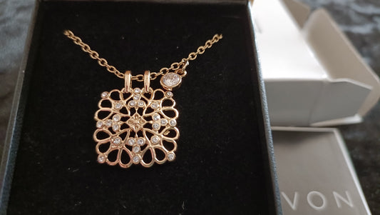 Avon Signature Collection Square Pendant