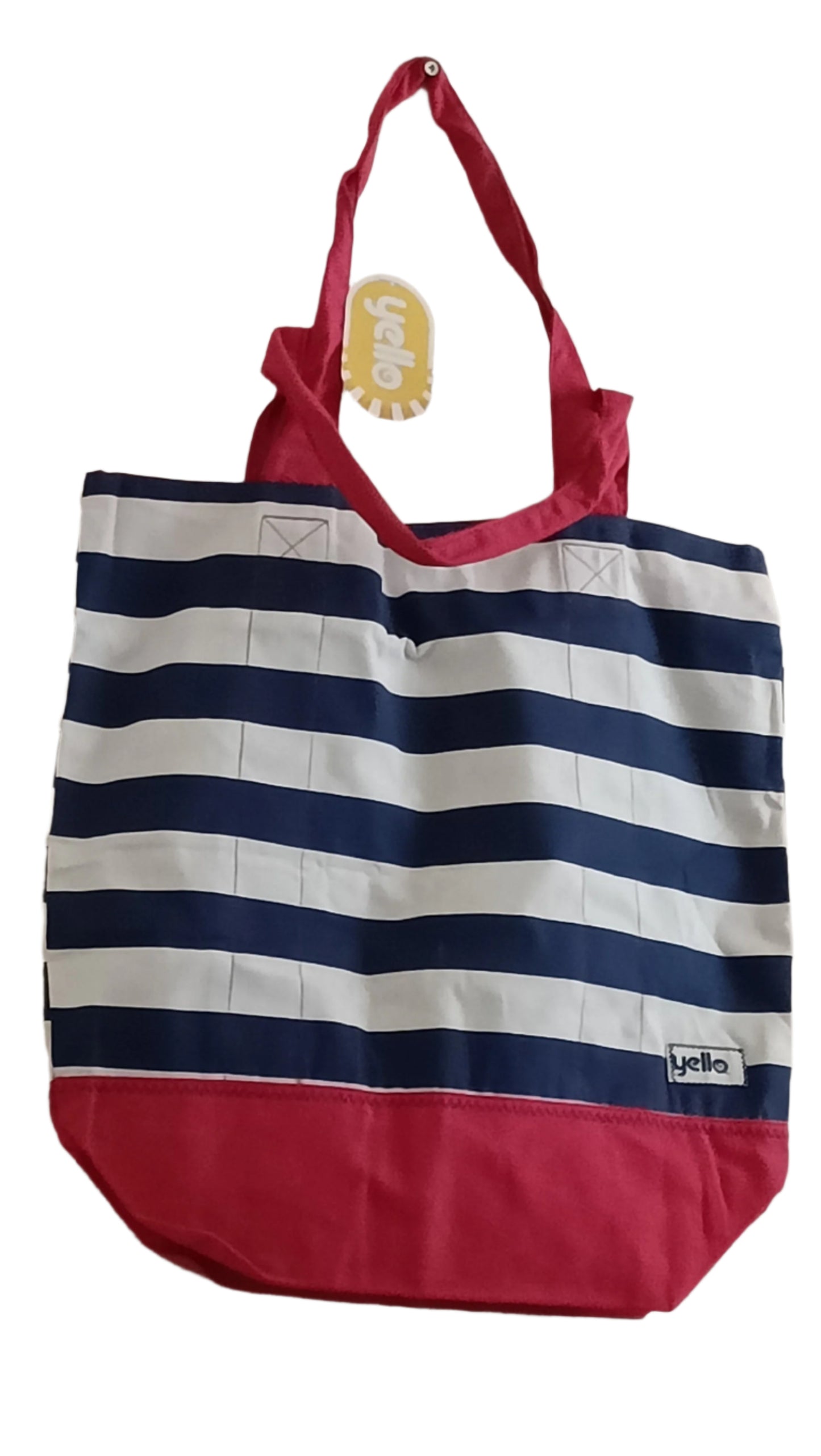 Striped Beach Bag