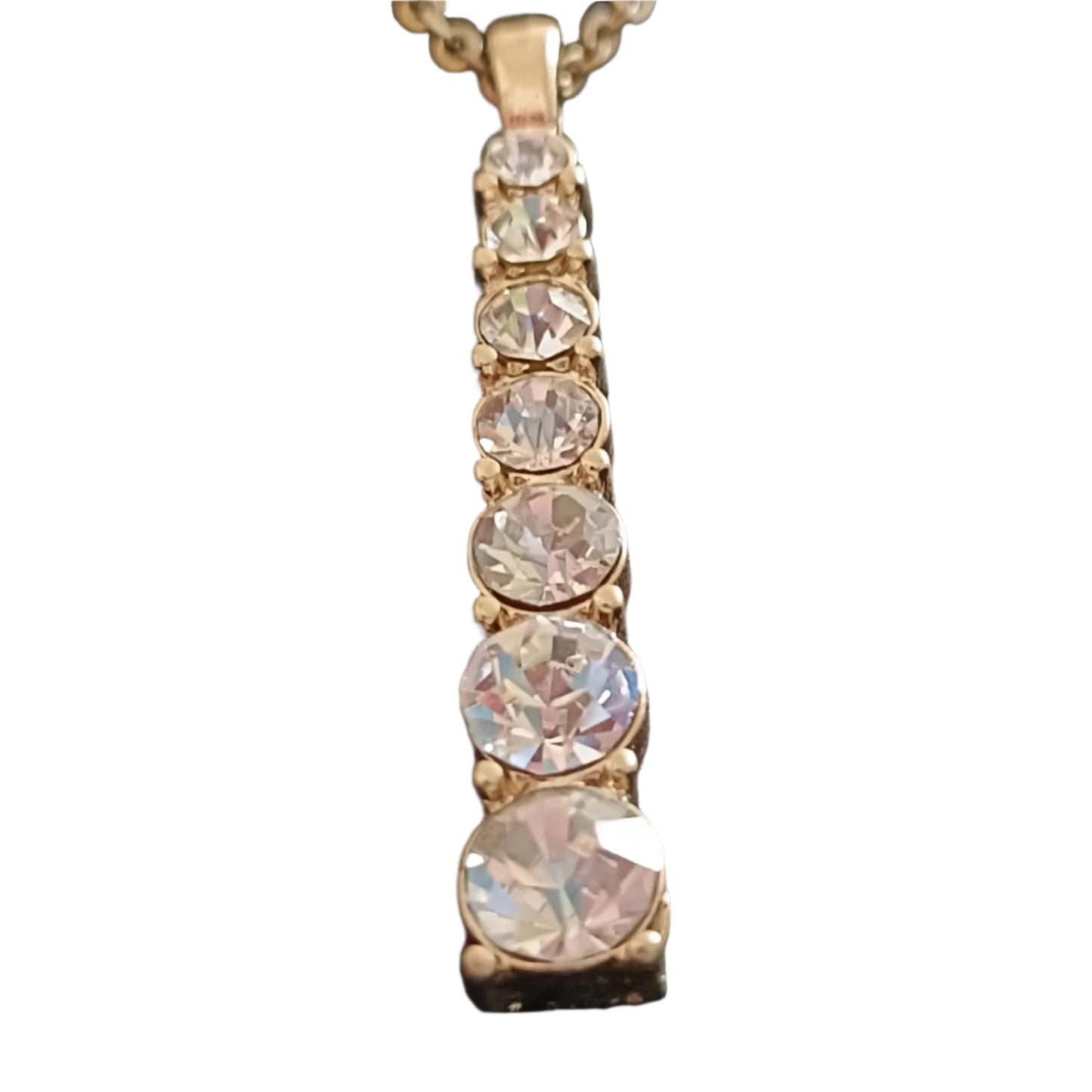 Diamante Necklace and Earrings Set