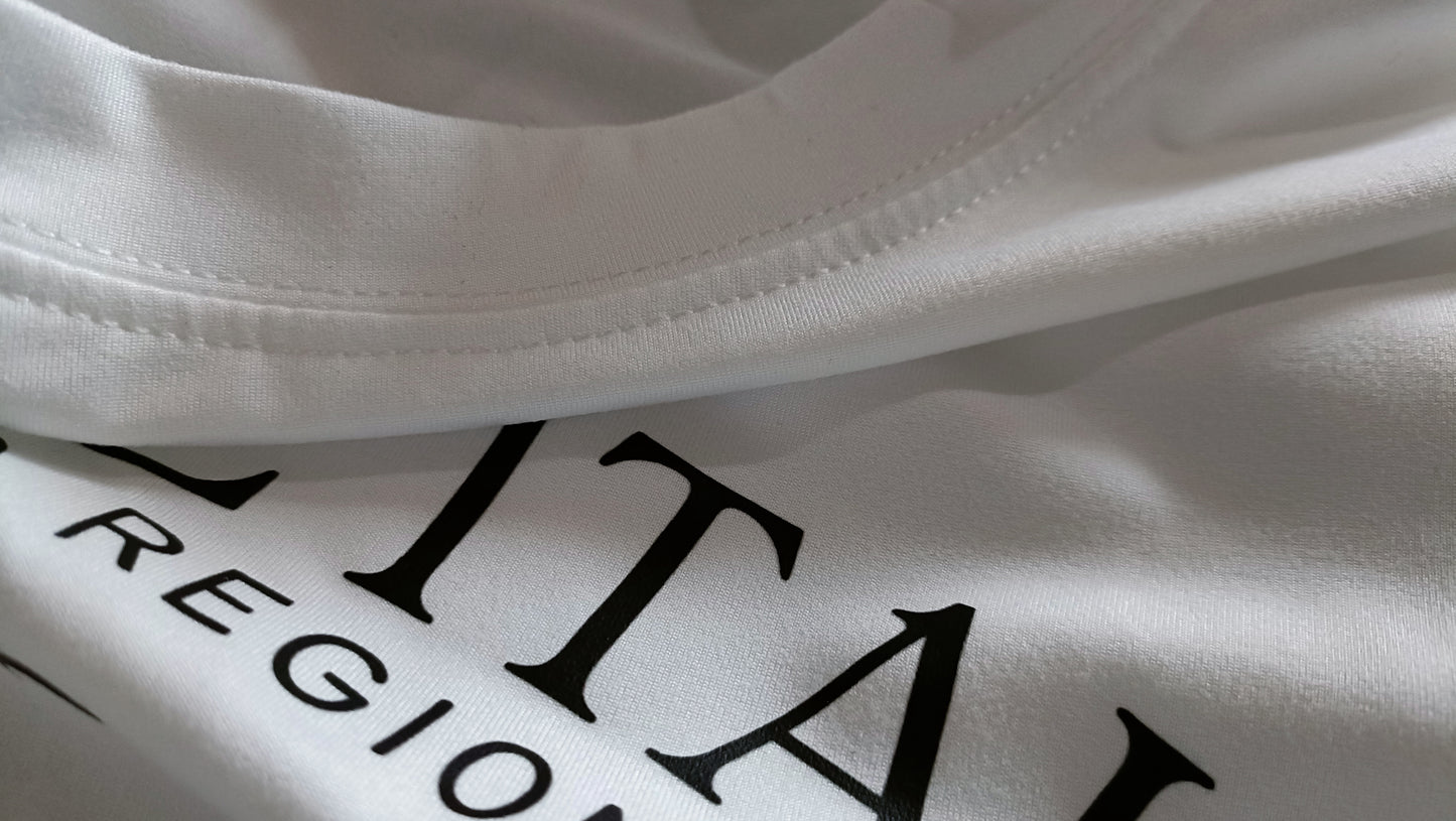 White T Shirt with Venice Italy Print