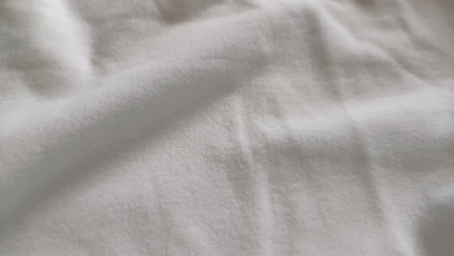 White Short Sleeve T Shirt with New York Print