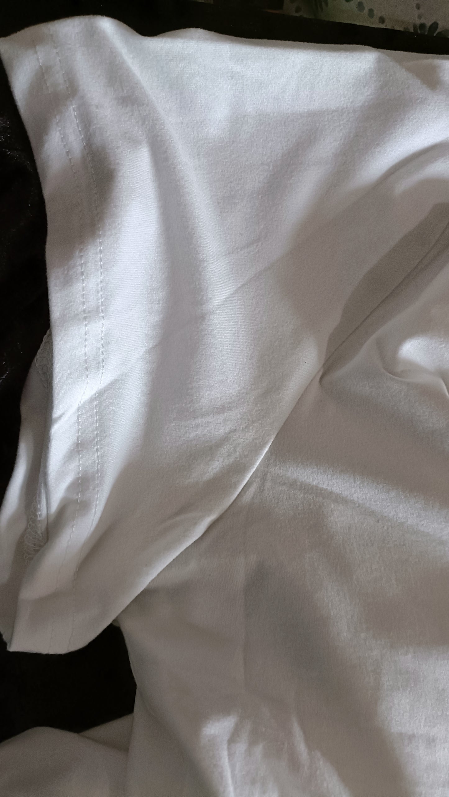 White Short Sleeve T Shirt with New York Print