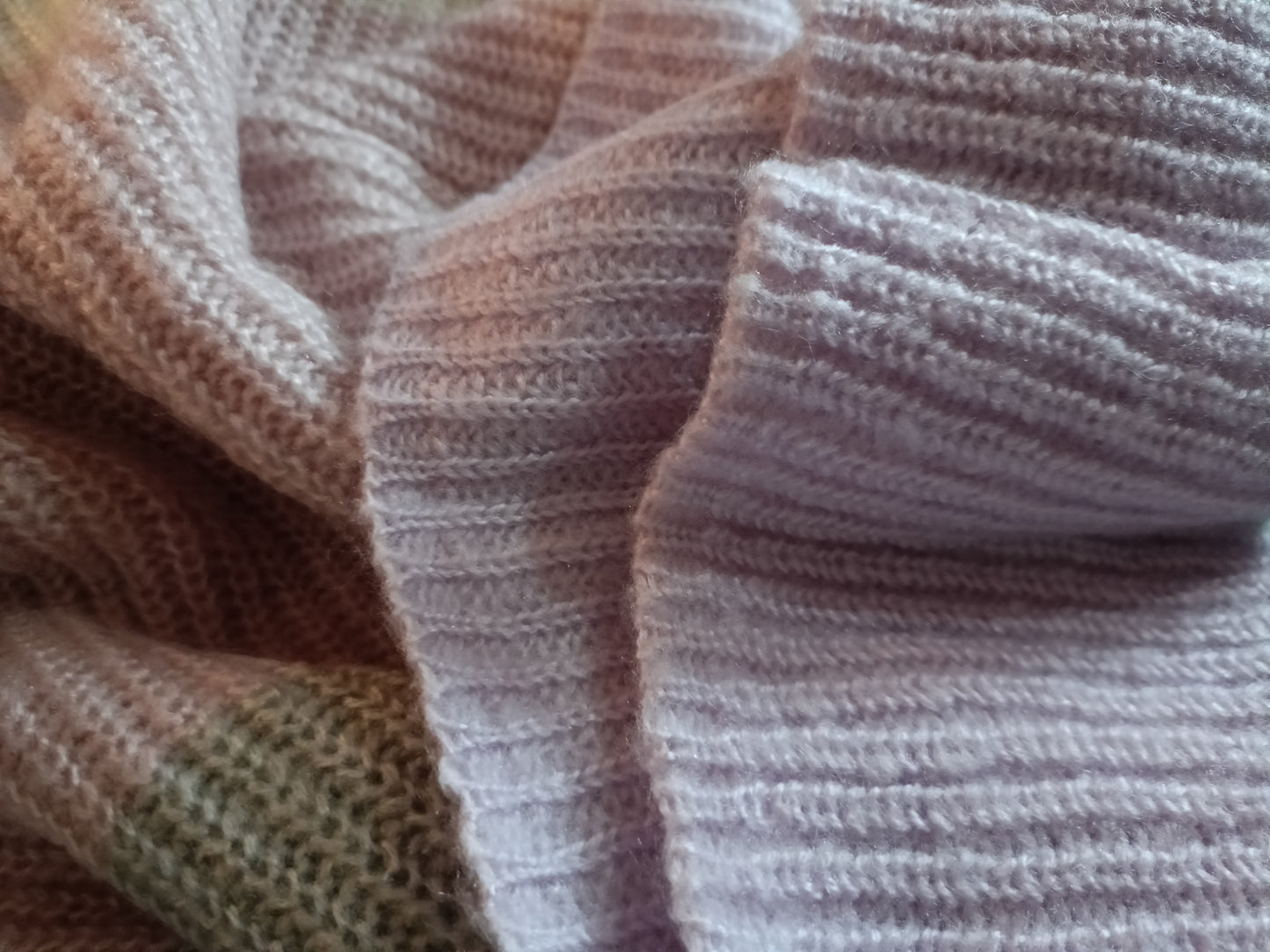 Colour Block Striped Jumper