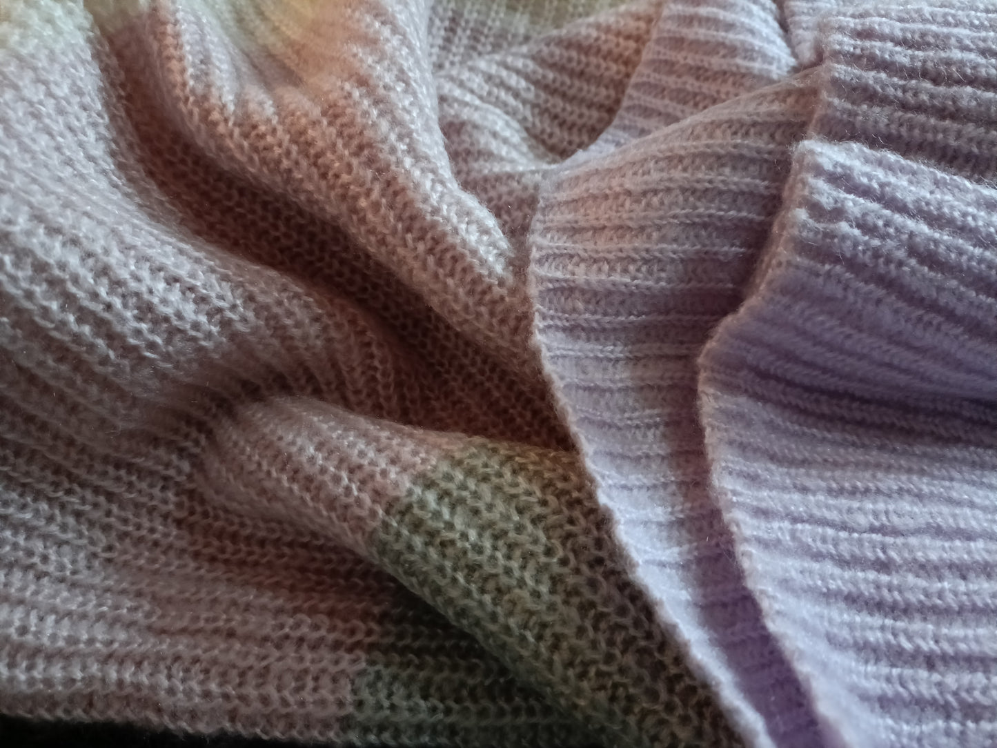 Colour Block Striped Jumper