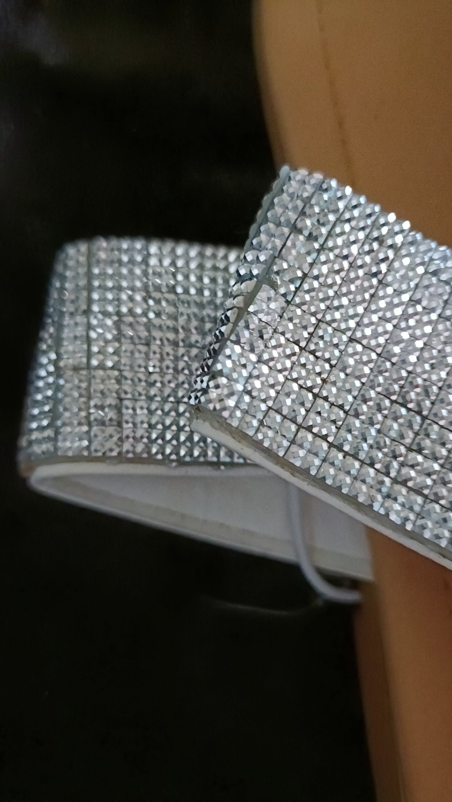 Silver Bling Slider Sandals