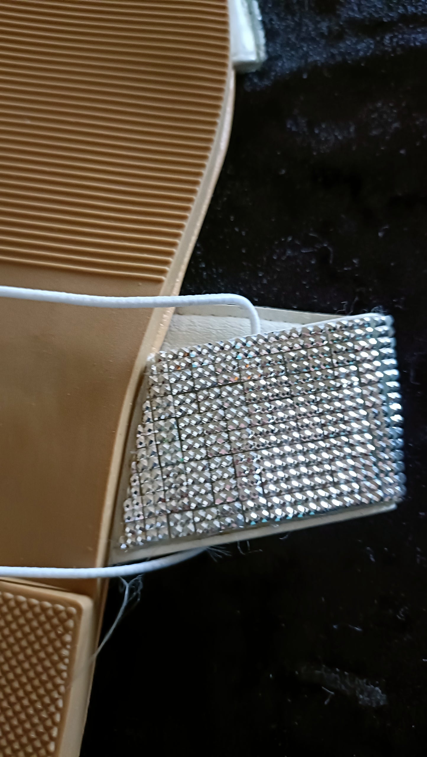 Silver Bling Slider Sandals