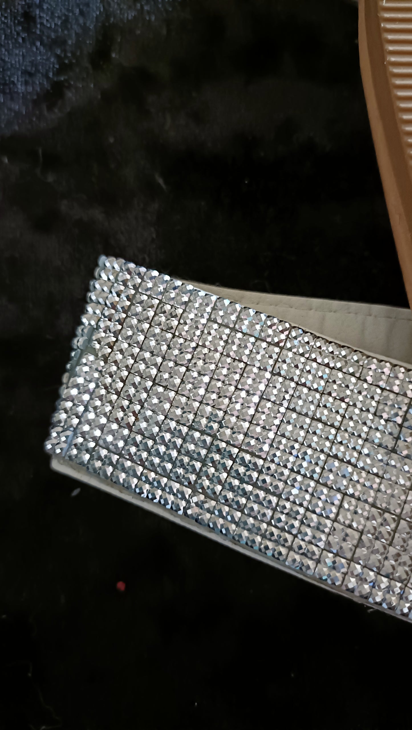 Silver Bling Slider Sandals