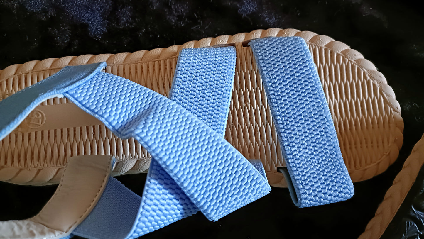 Elasticated Strappy Sandals