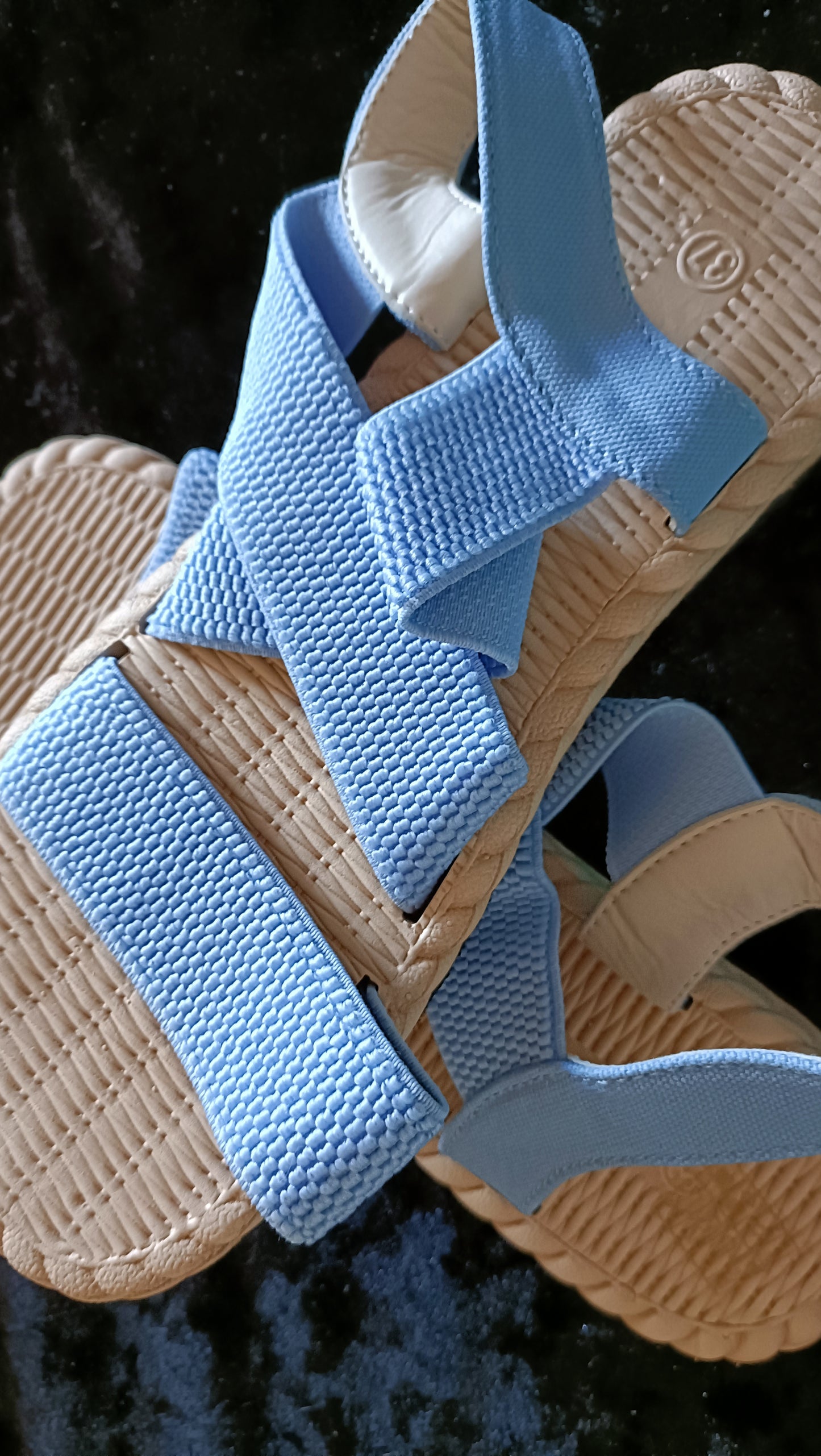 Elasticated Strappy Sandals