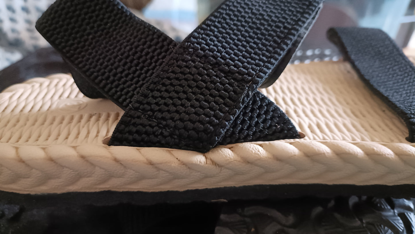 Elasticated Strappy Sandals