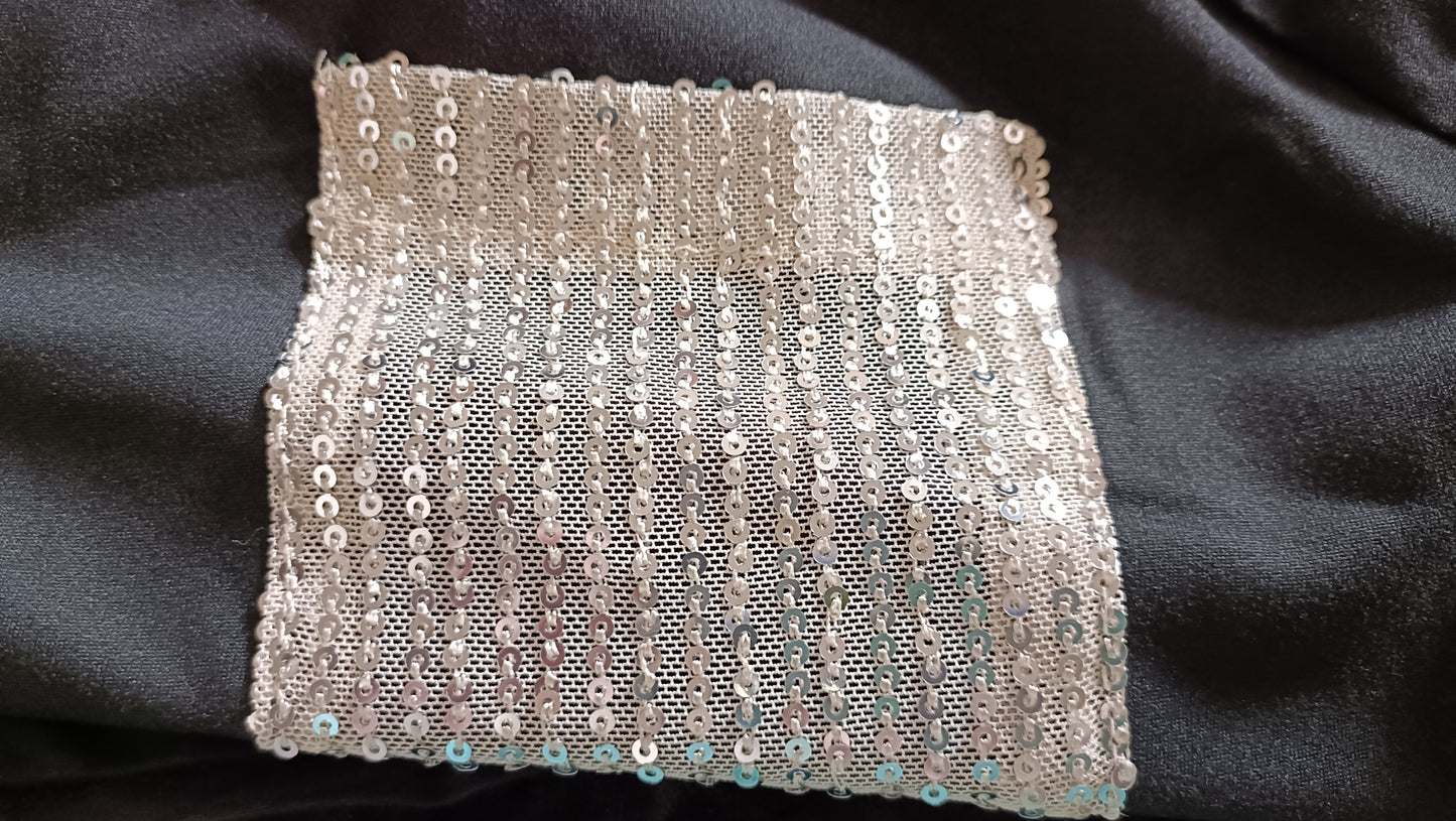 Petal Sleeve T Shirt with Sequin Front Pocket