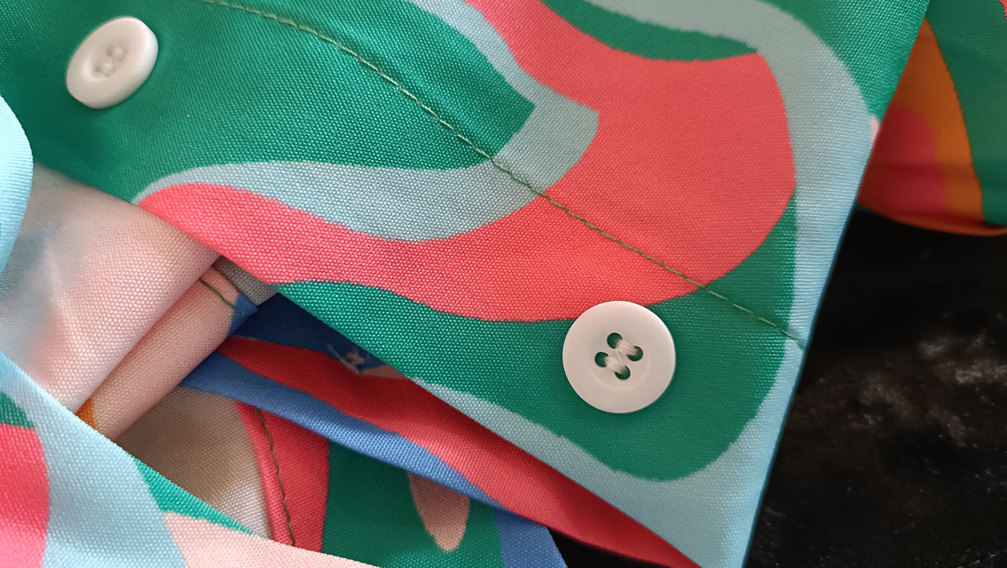 Multi Coloured Abstract Shirt