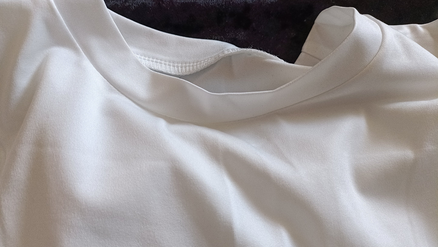 Petal Sleeve T Shirt with Sequin Front Pocket
