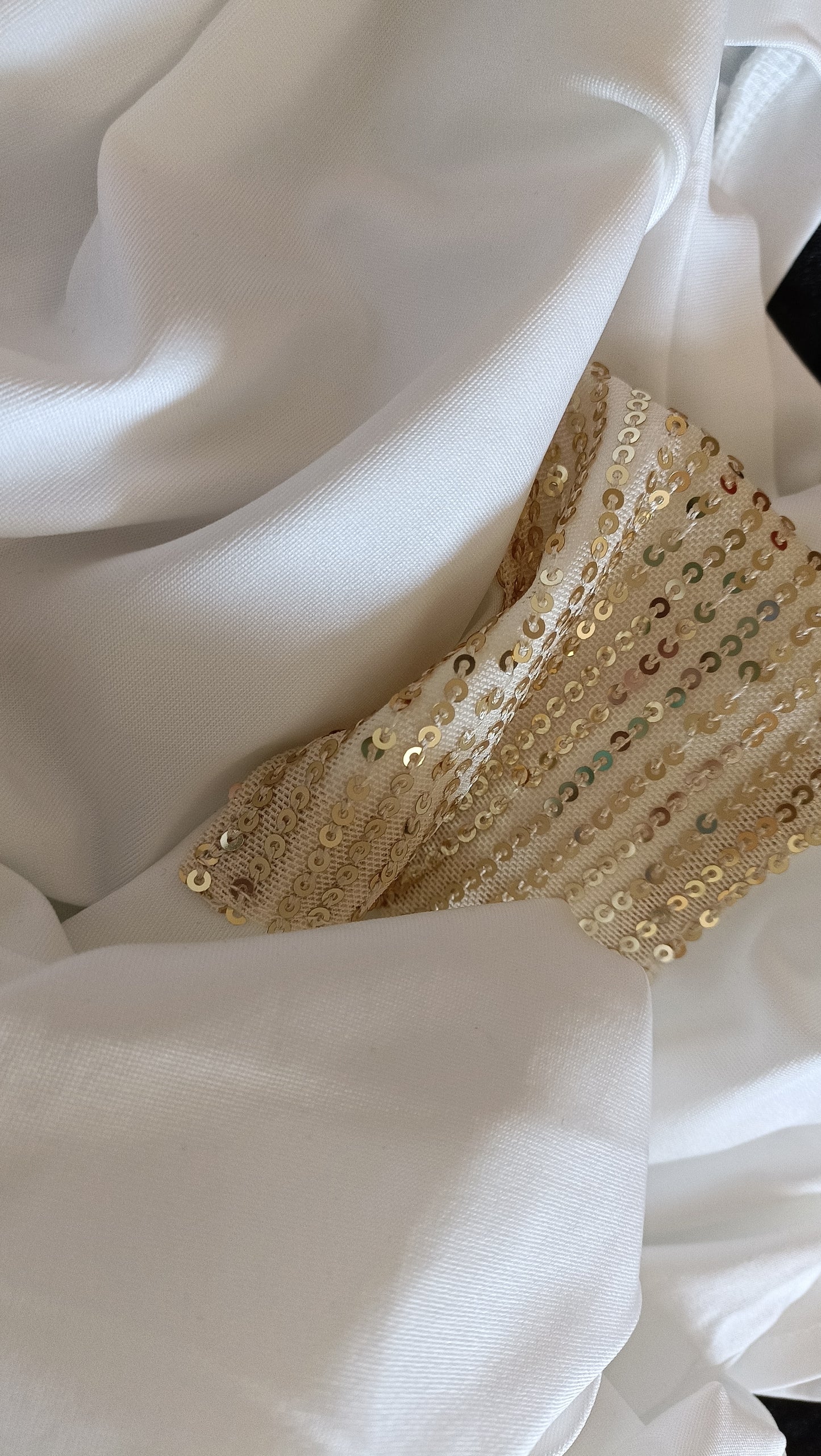 Petal Sleeve T Shirt with Sequin Front Pocket