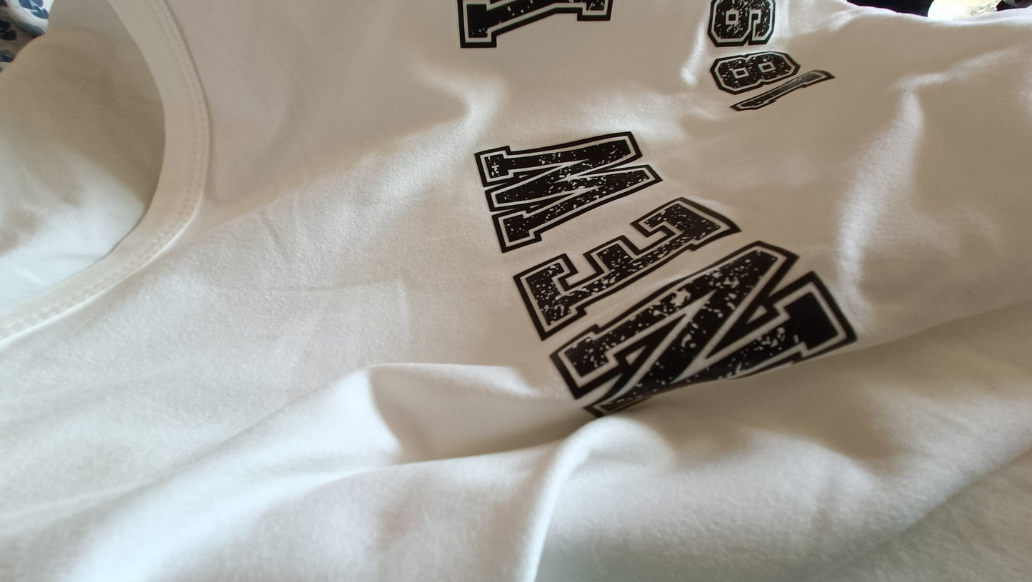 Long Sleeve T-Shirt with New York Slogan