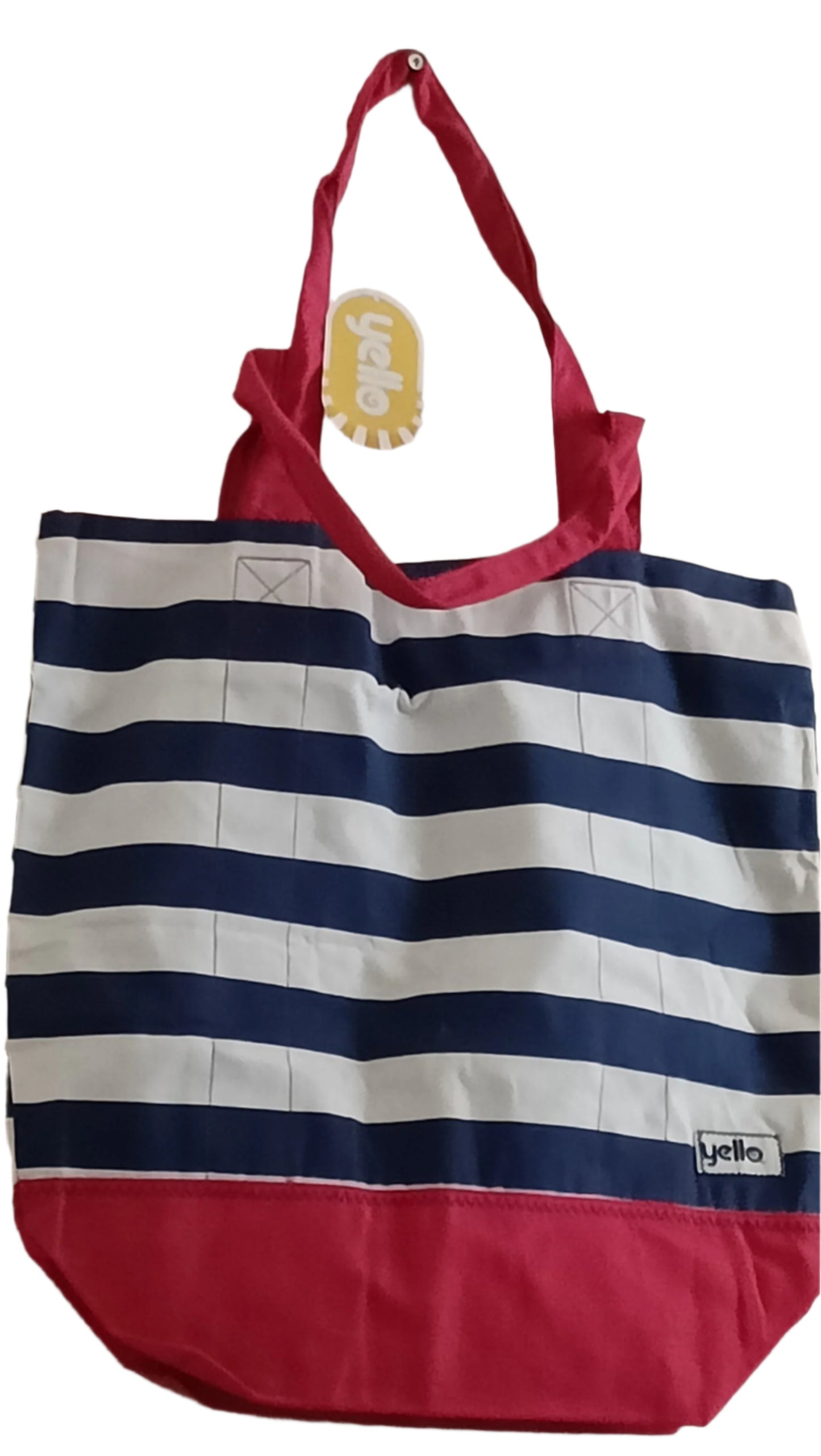 Striped Beach Bag