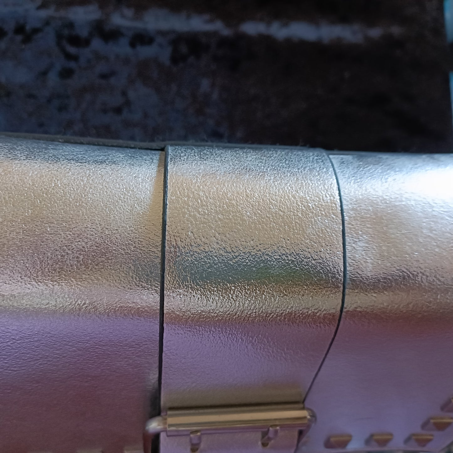 Silver Shoulder Bag