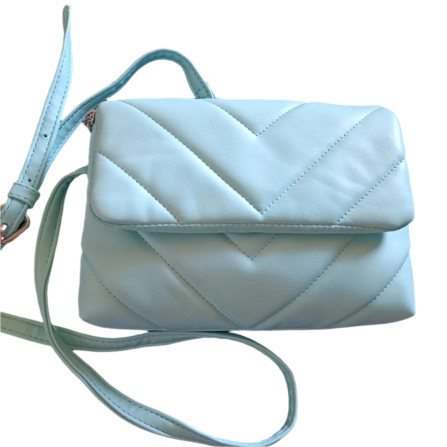 Mint Green Padded Shoulder Bag