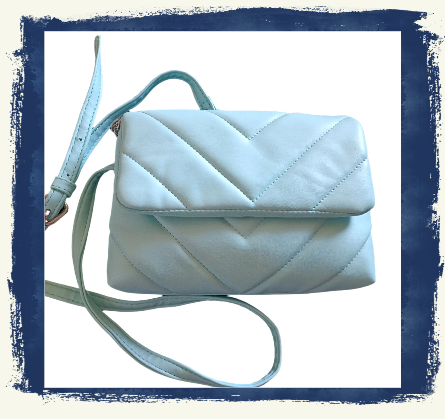Mint Green Padded Shoulder Bag