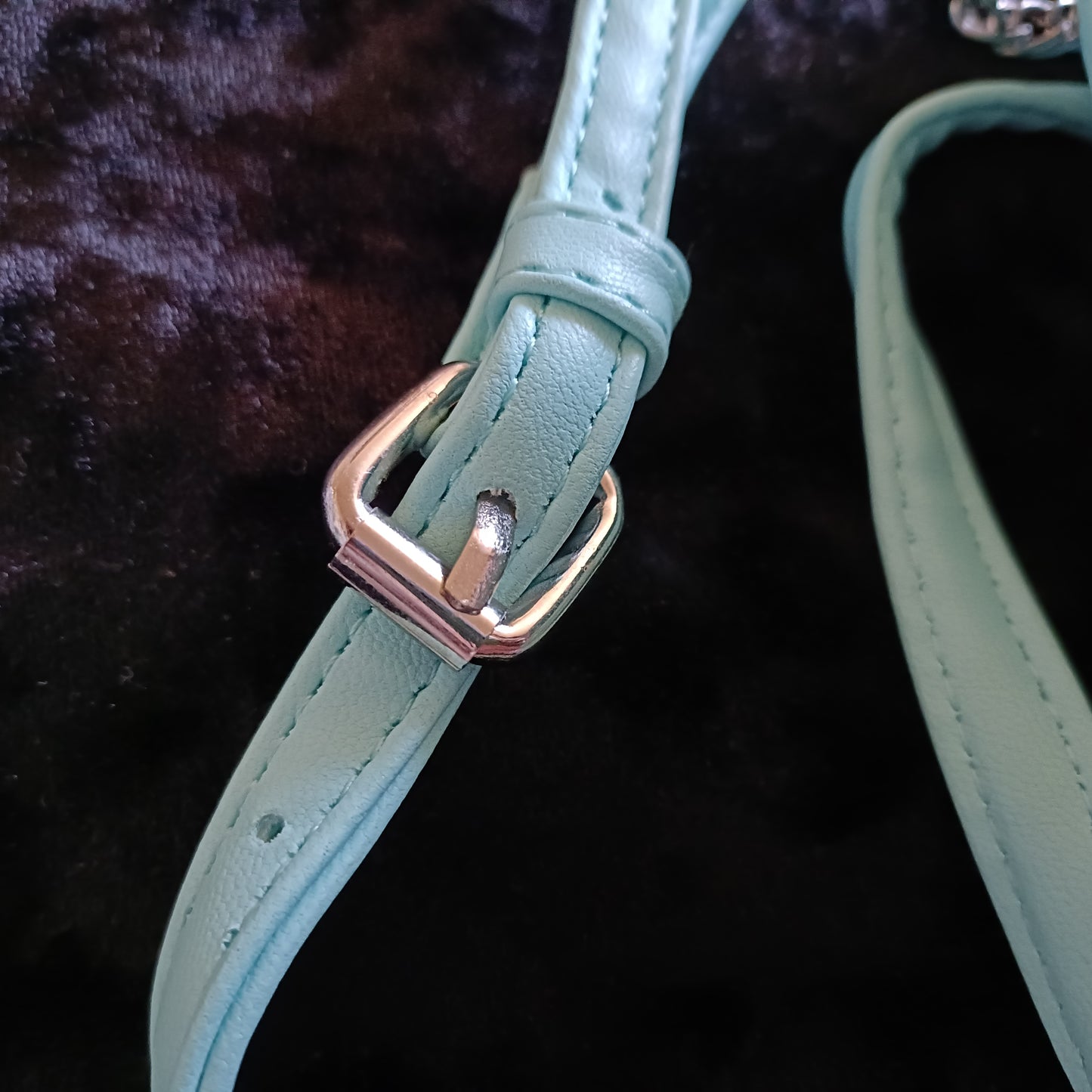 Mint Green Padded Shoulder Bag