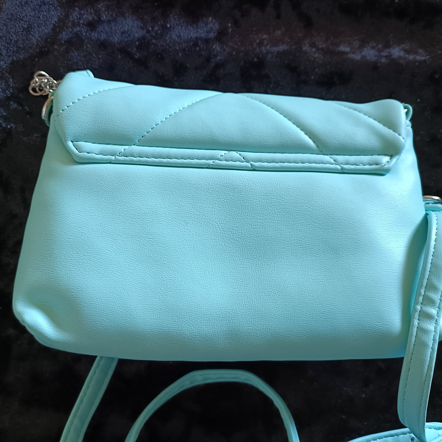 Mint Green Padded Shoulder Bag