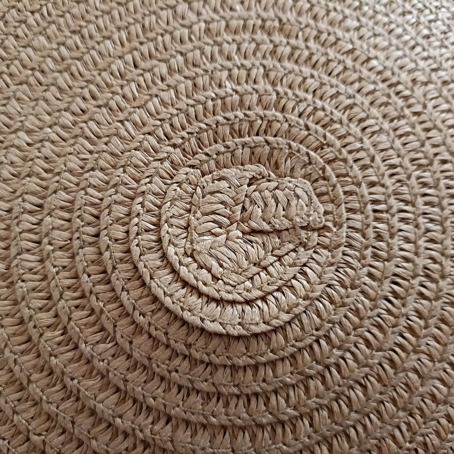 Round Rattan Shoulder Bag