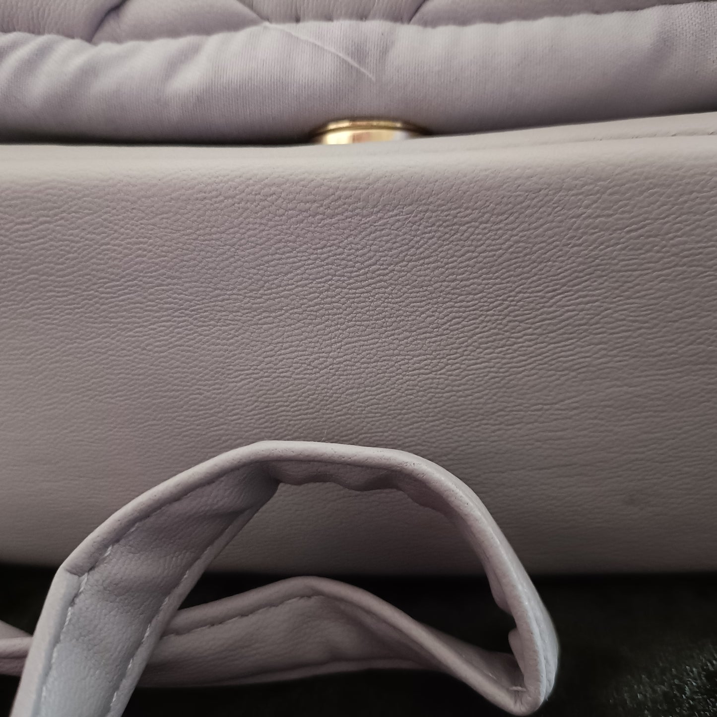 Shoulder Bag with Cushioned Criss Cross Detail