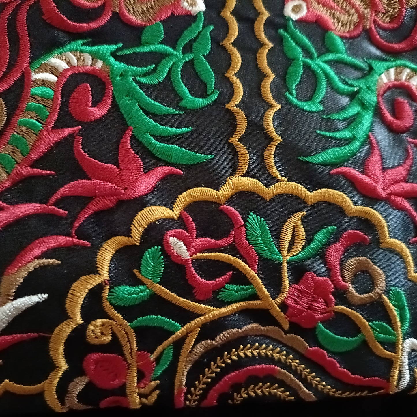 Embroidered Make Up bag, Pouch, Pencil Case.
