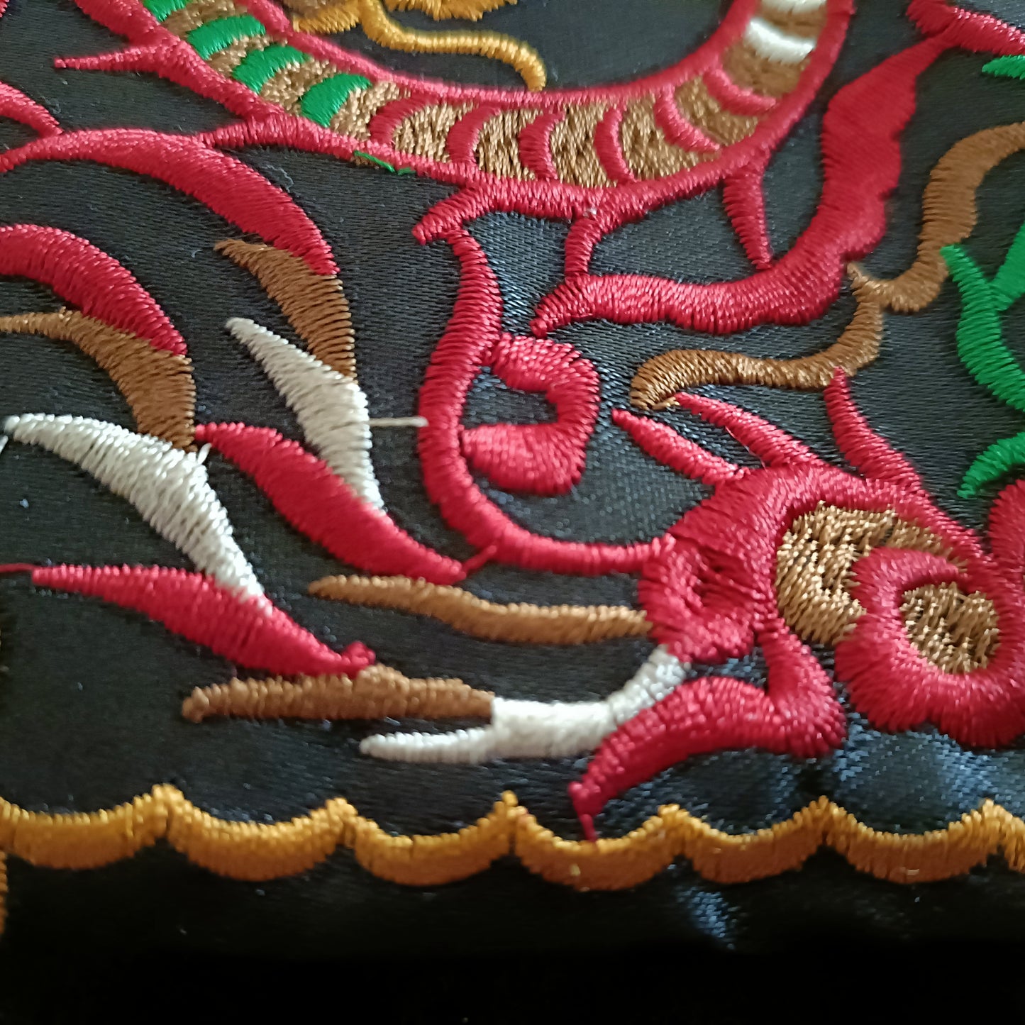 Embroidered Make Up bag, Pouch, Pencil Case.