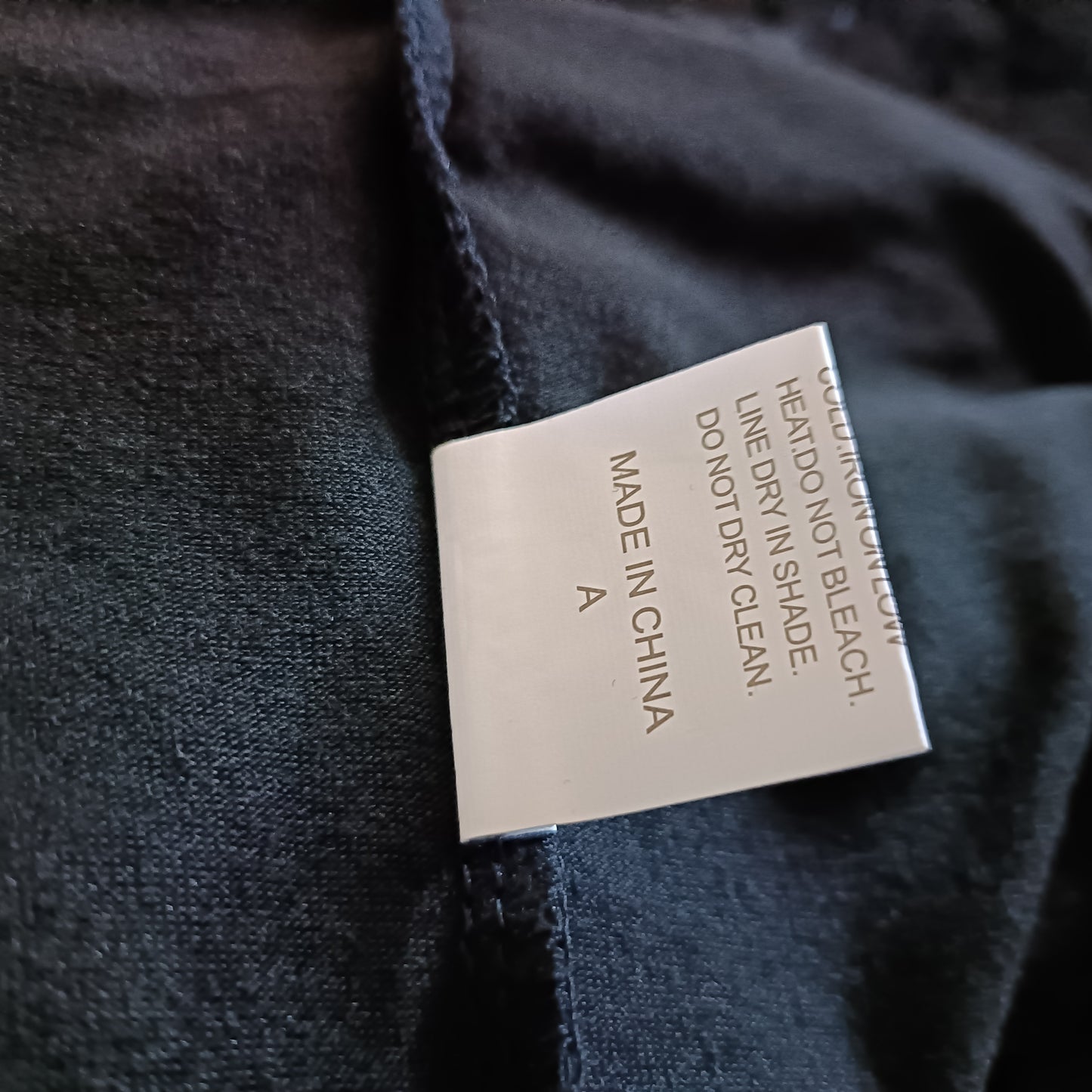 Black T-Shirt with Angel Wings Graphic