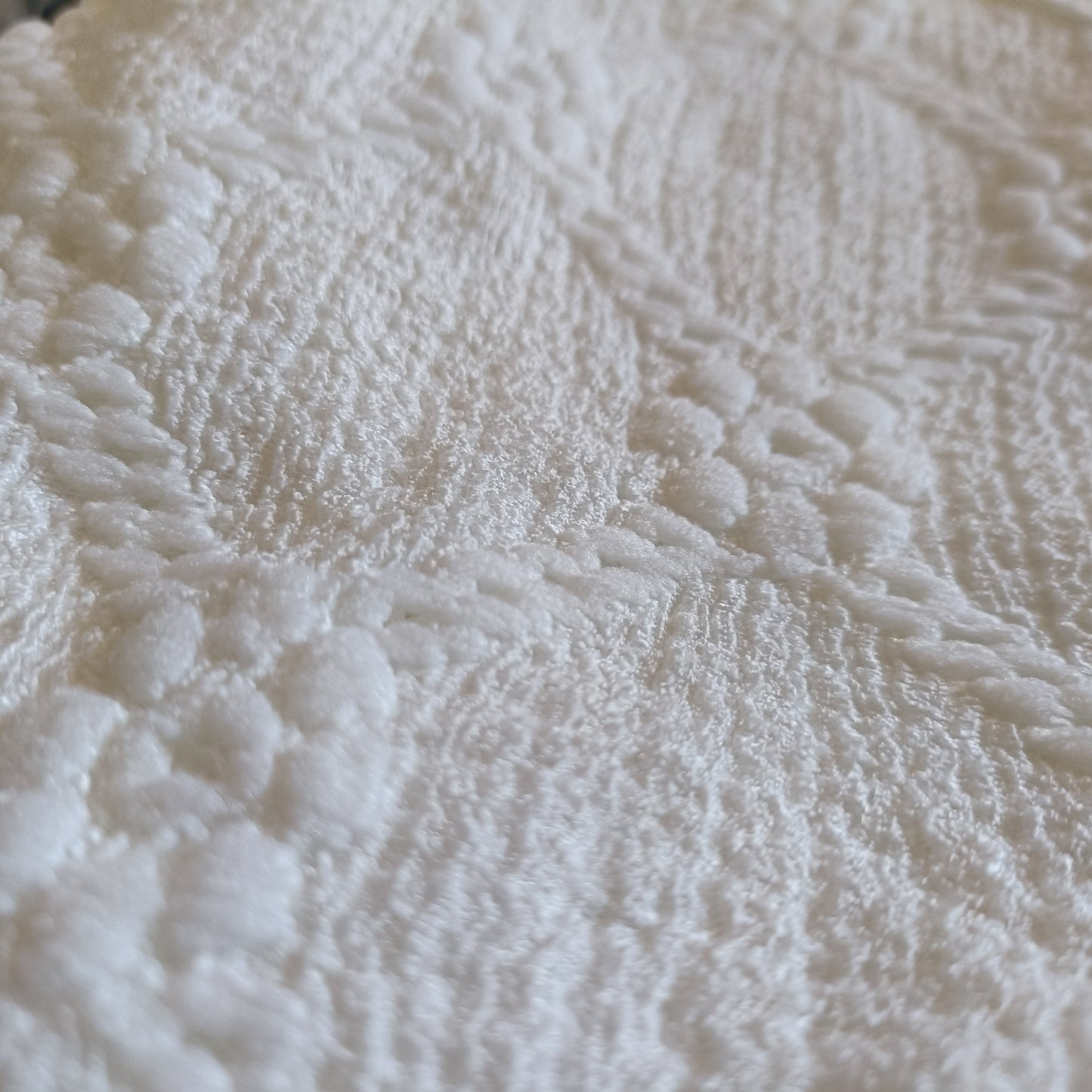 Off White Eyelet Embroidery Top