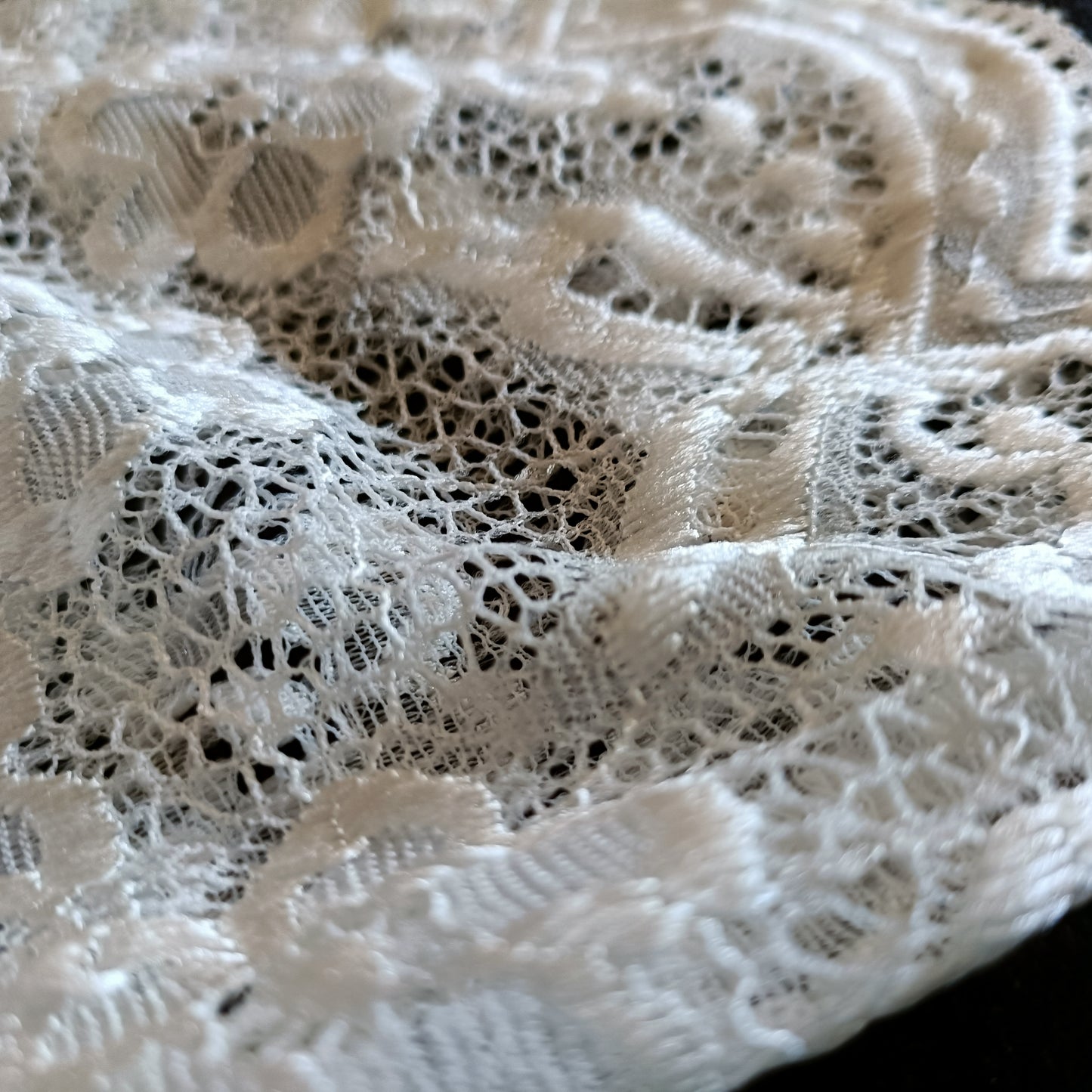 Eyelet Embroidery Top with Lace Panel