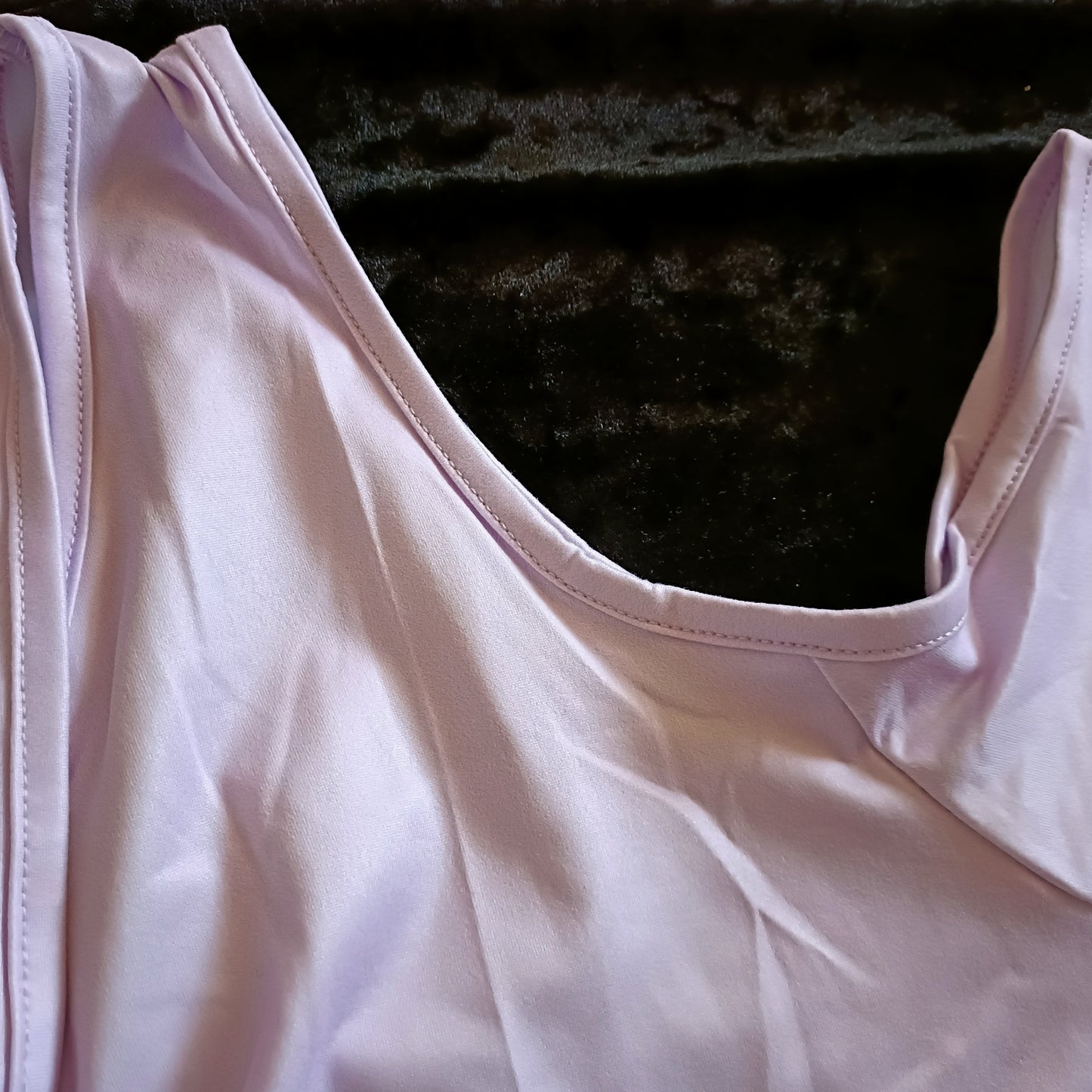 Purple Ombre Cold Shoulder T Shirt