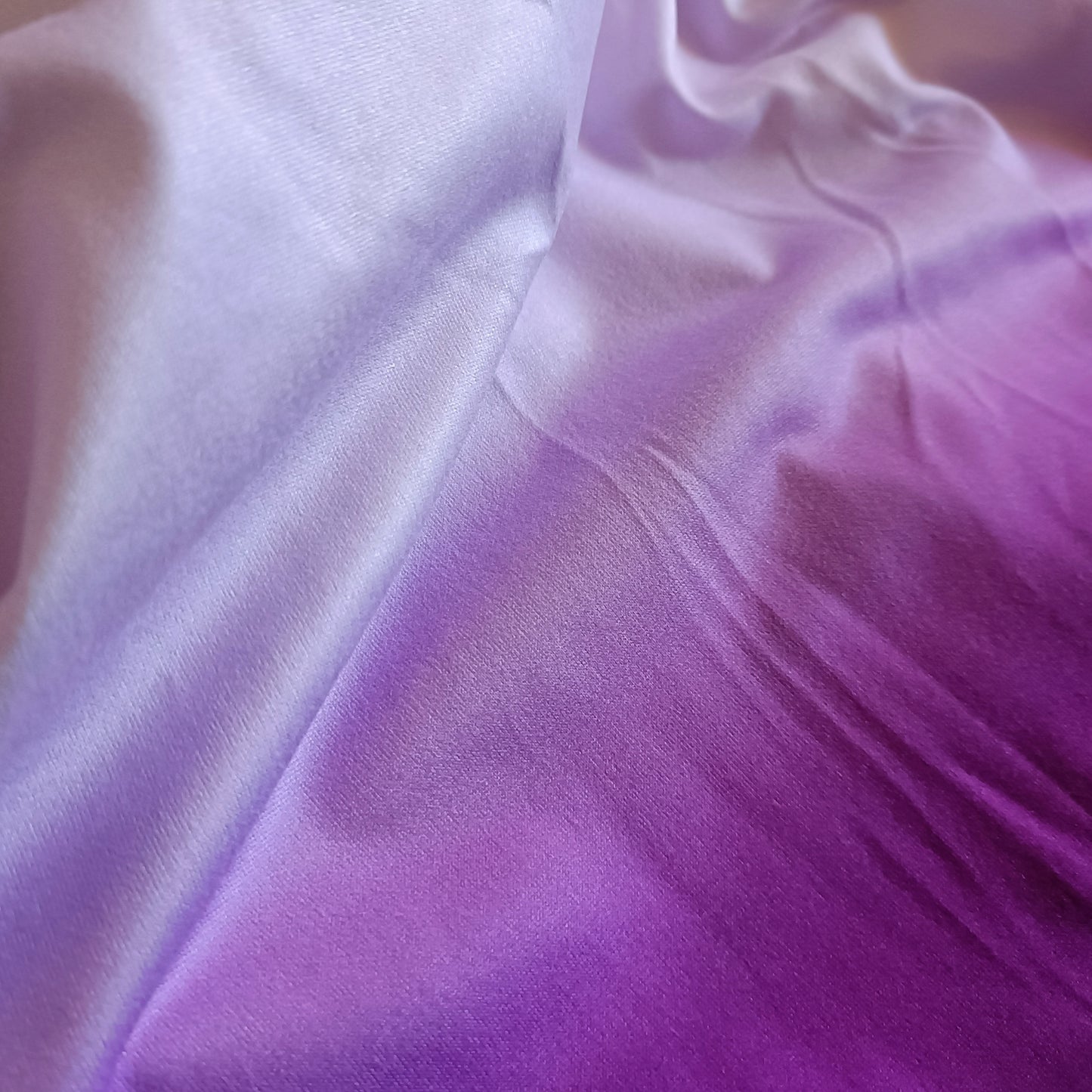 Purple Ombre Cold Shoulder T Shirt