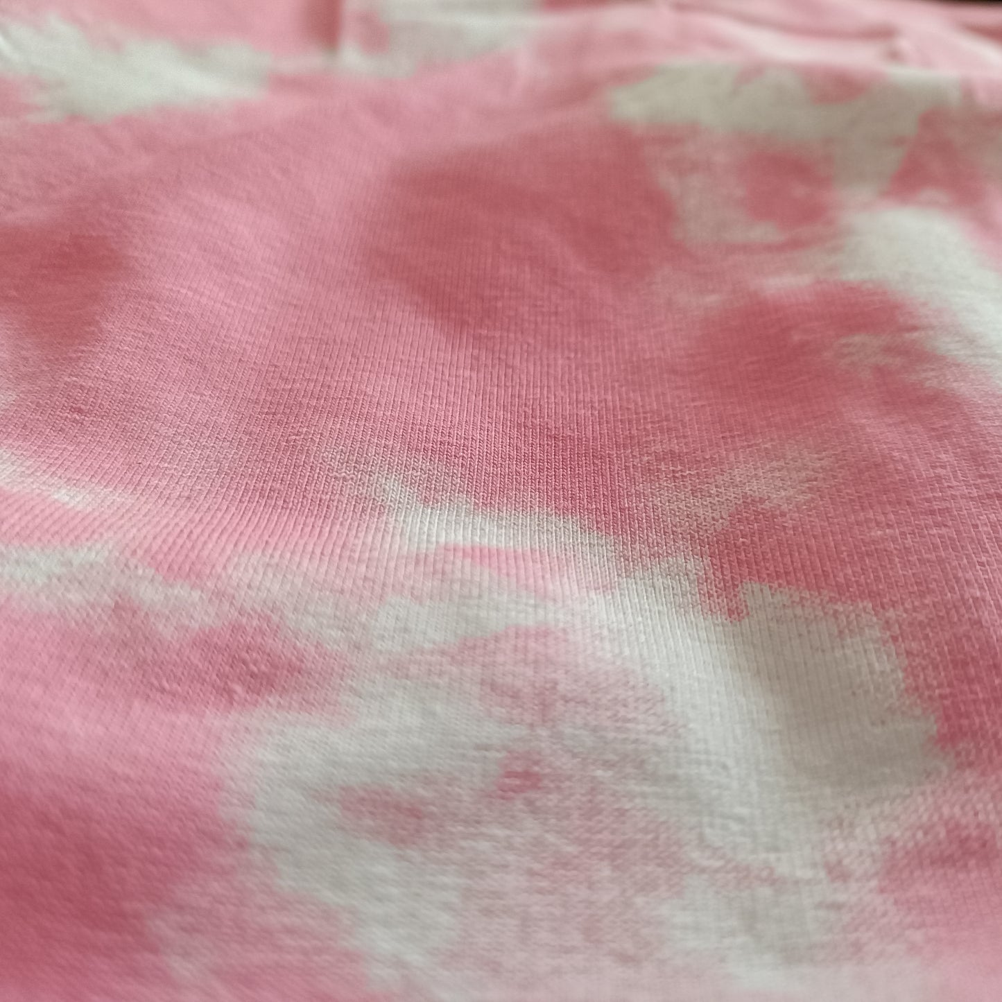 Pink and White Vest Top