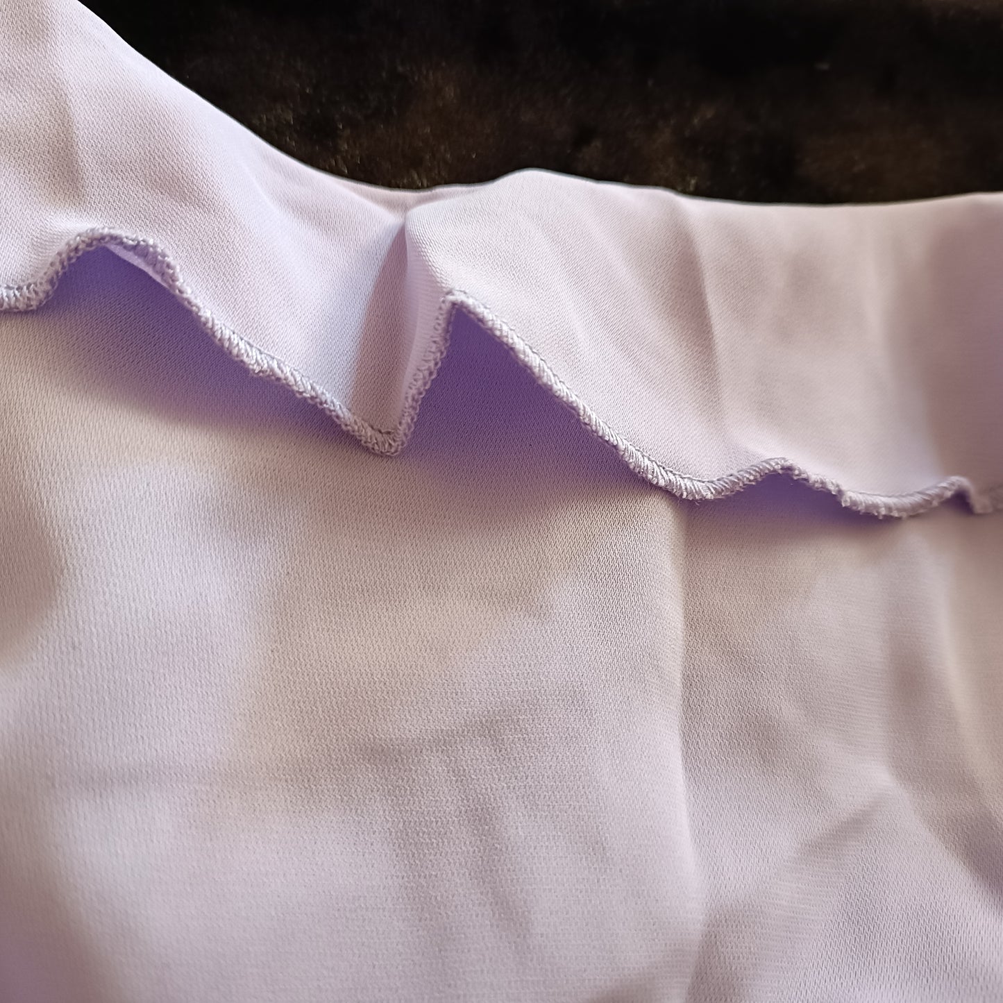 Lilac Strappy Dress with Frill Detail