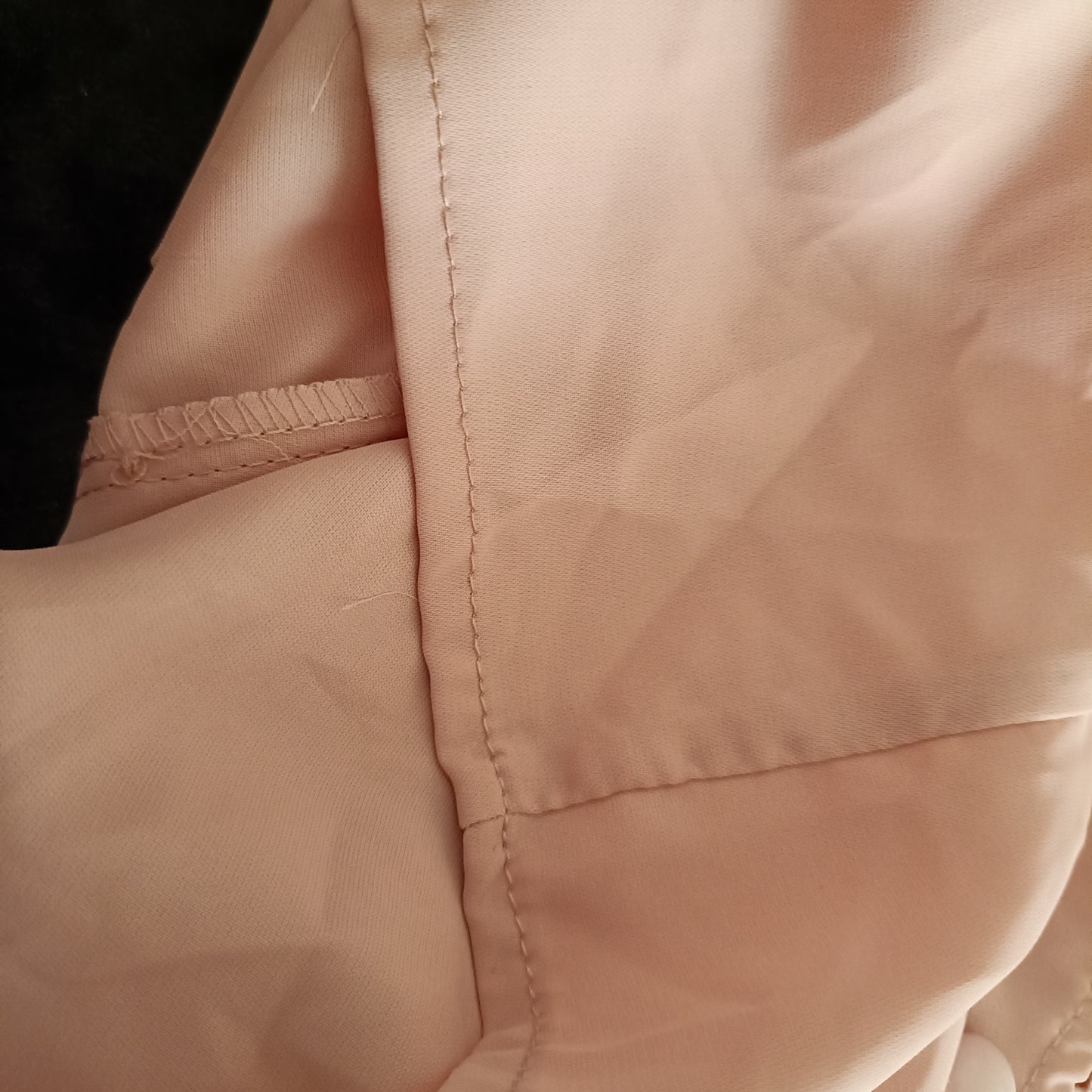 Pink Button Front and Lace Trimmed Camisole