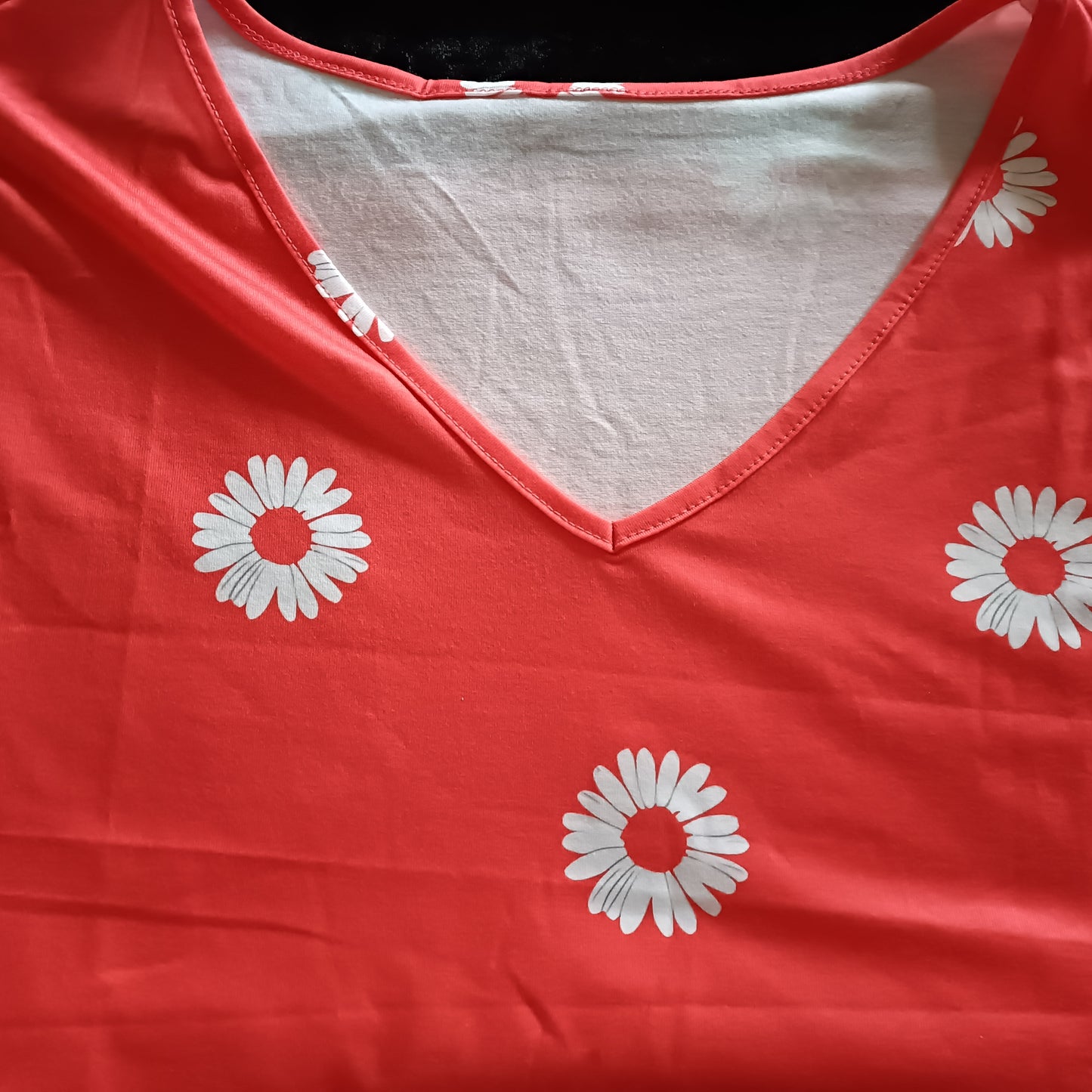 Daisy Print T Shirt