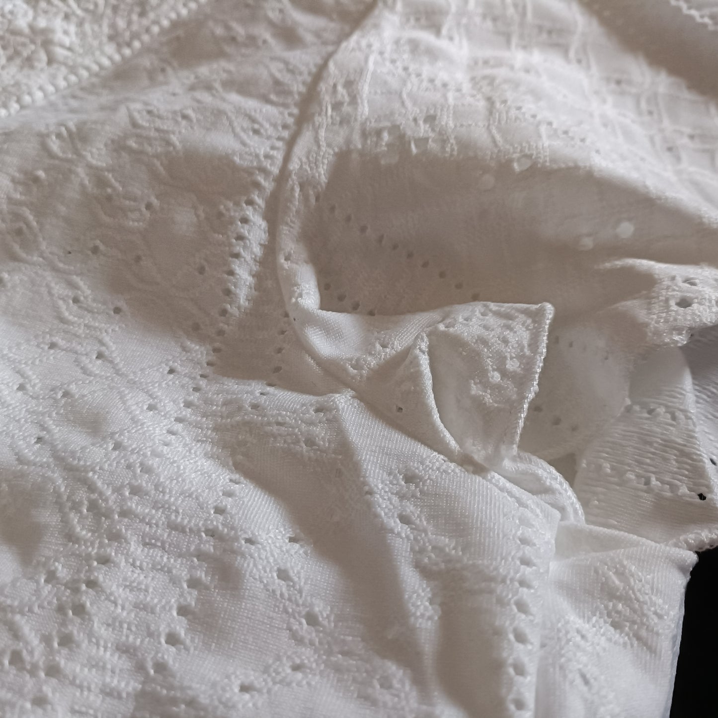 Lace Trim V Neck Top