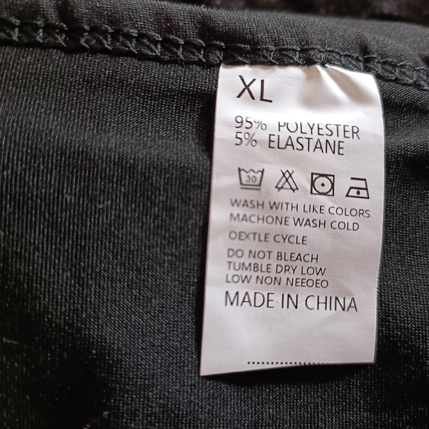 Black T-Shirt with Heart Print