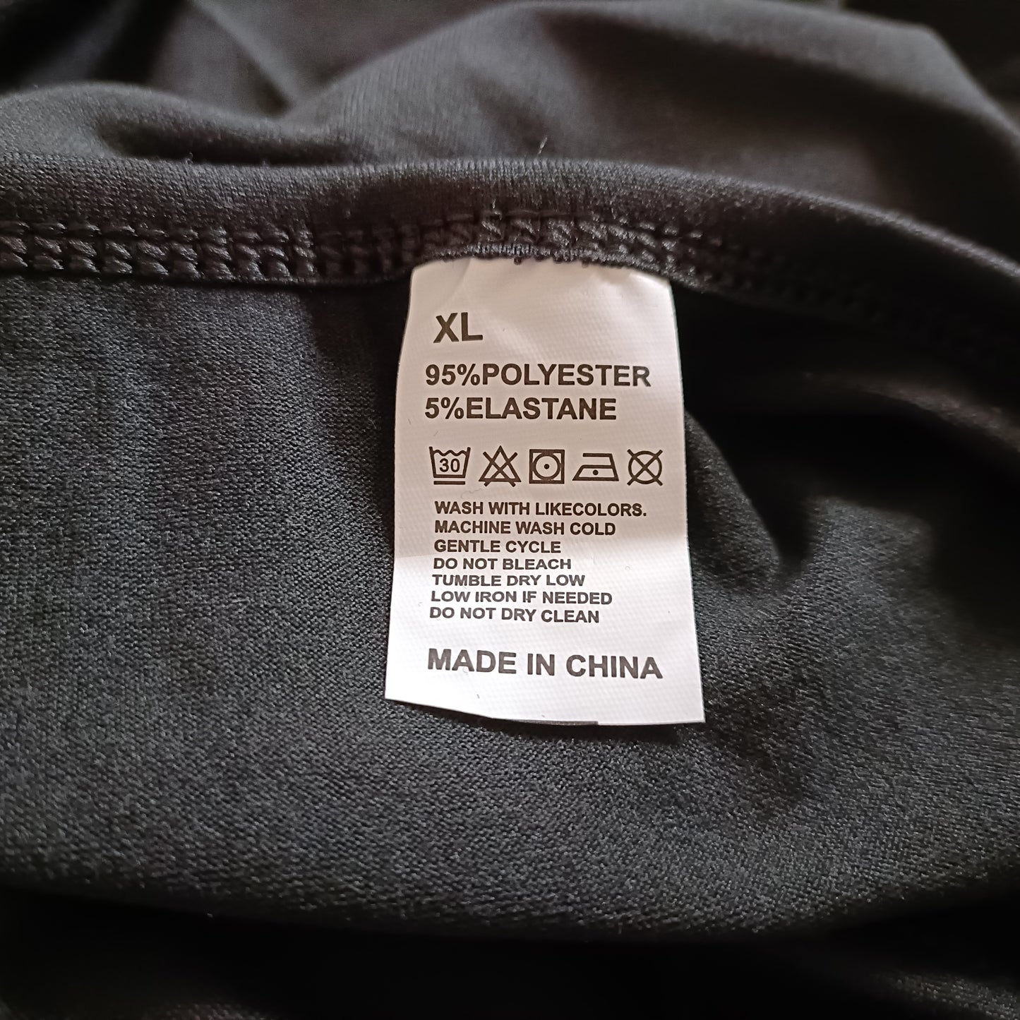 Black T Shirt with Colourful Bow Print