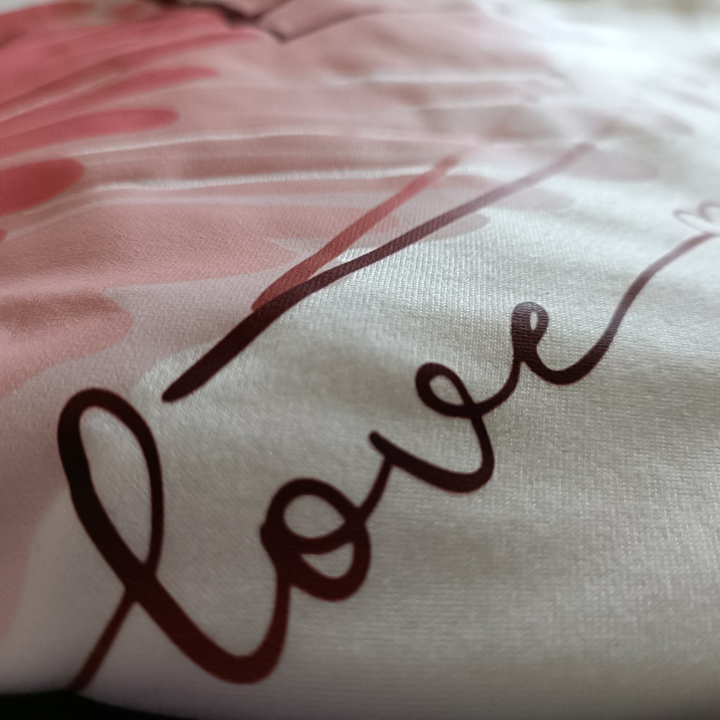 Long Sleeve Heart Print T Shirt