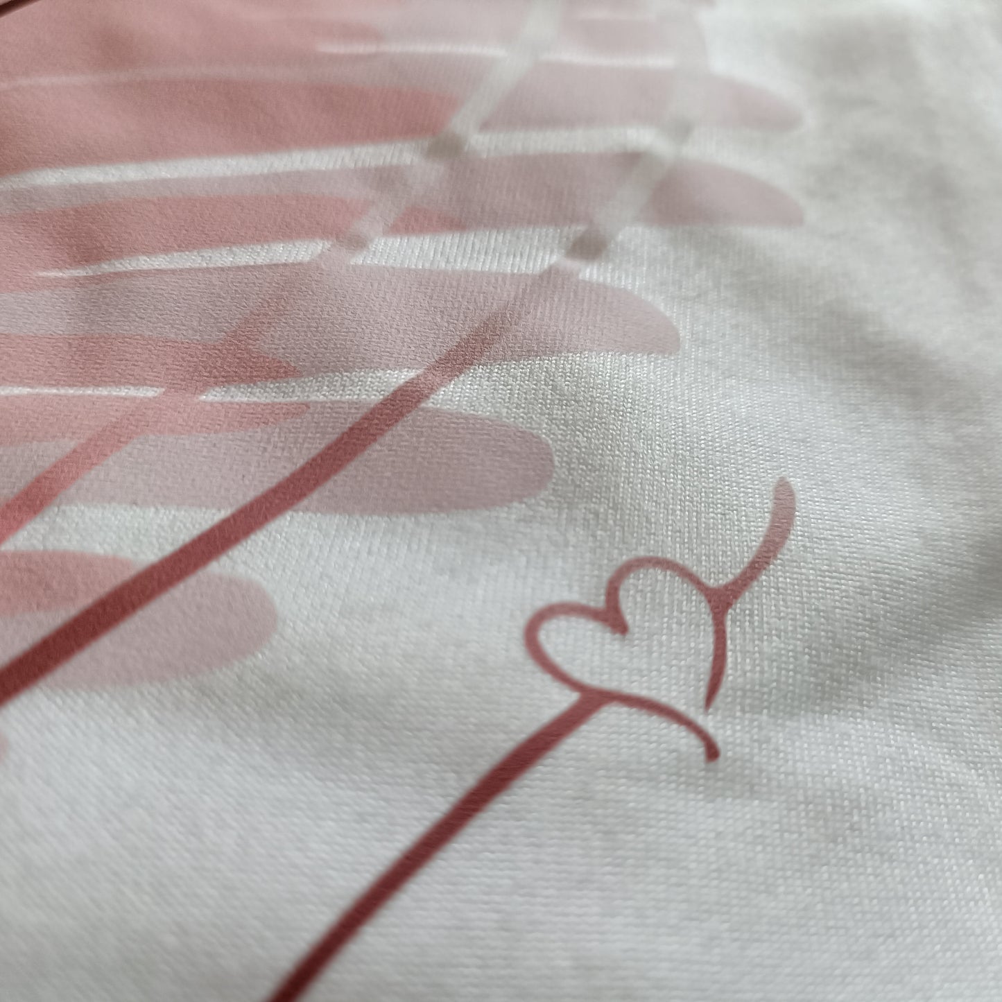 Long Sleeve Heart Print T Shirt