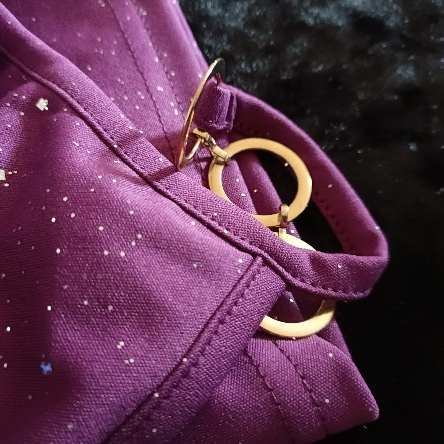 Purple Sparkly Dress