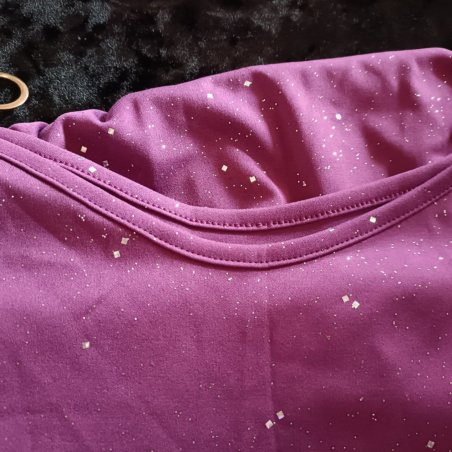 Purple Sparkly Dress