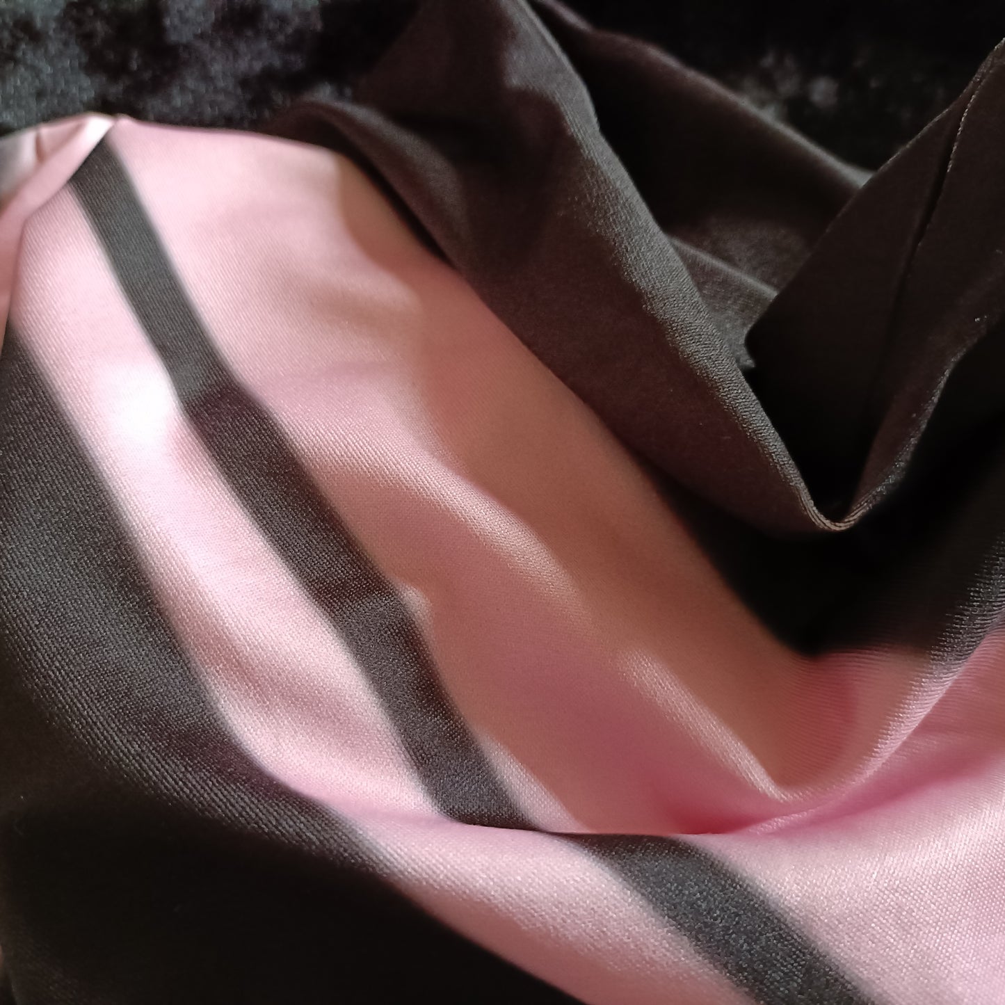 Pink and Black Flame Style Sleeveless Dress with Pink Sunflower and Butterfly Detail